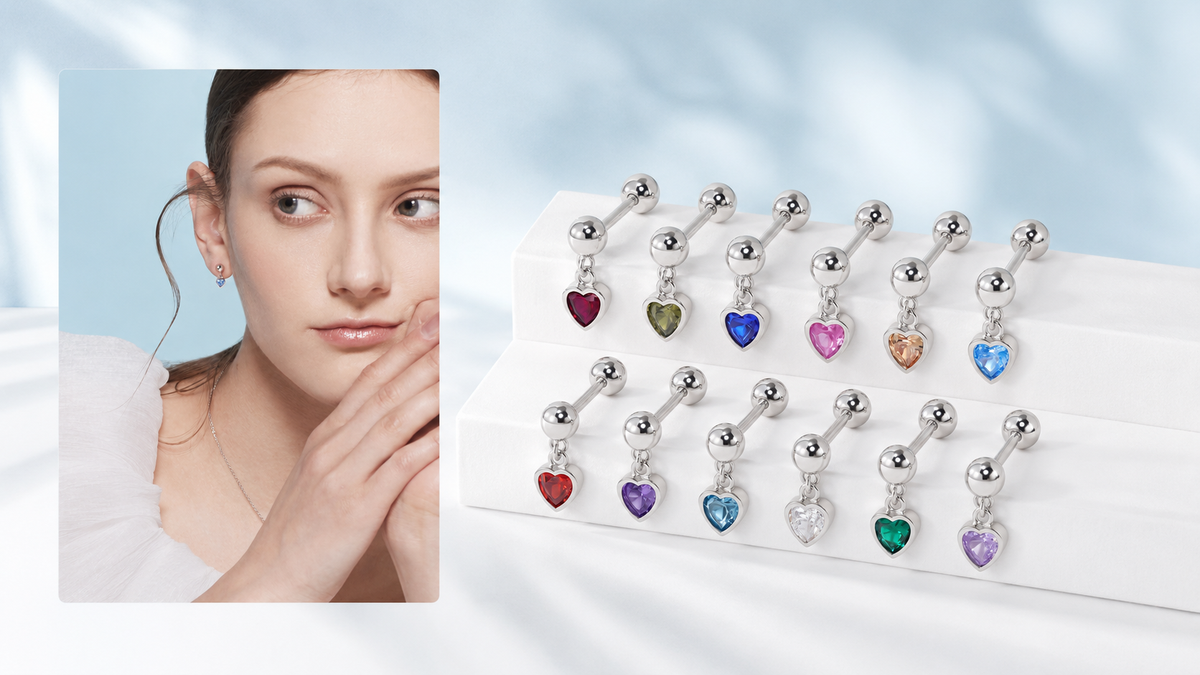 Birthstone Screw Back Earrings: A Personal Gift for Every Month