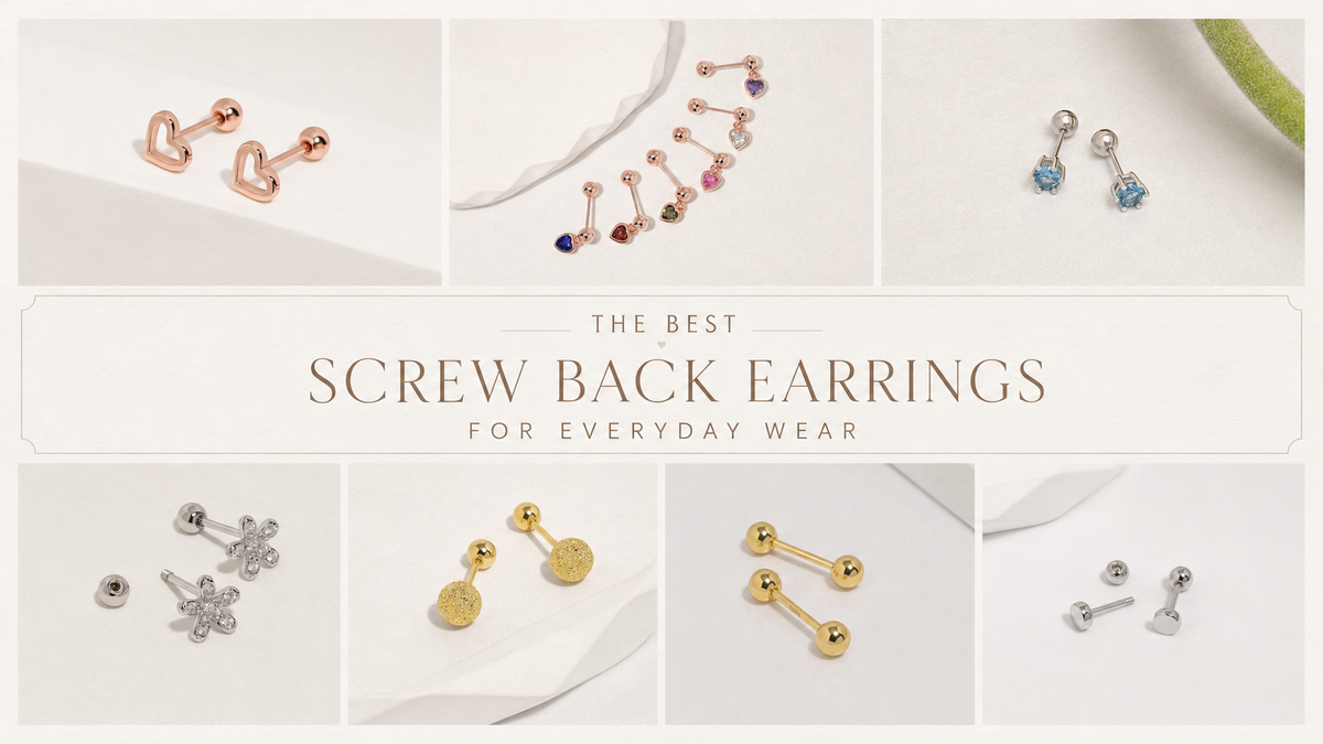 The Best Screw Back Earrings for Everyday Wear