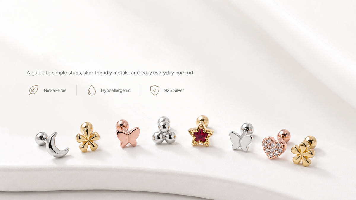 What Earrings Are Best for Sensitive Ears?