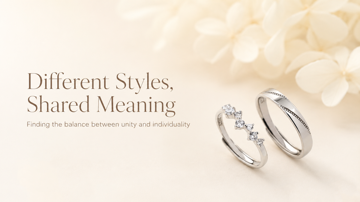 Matching vs Complementary Couple Rings: Which One Feels More Modern?
