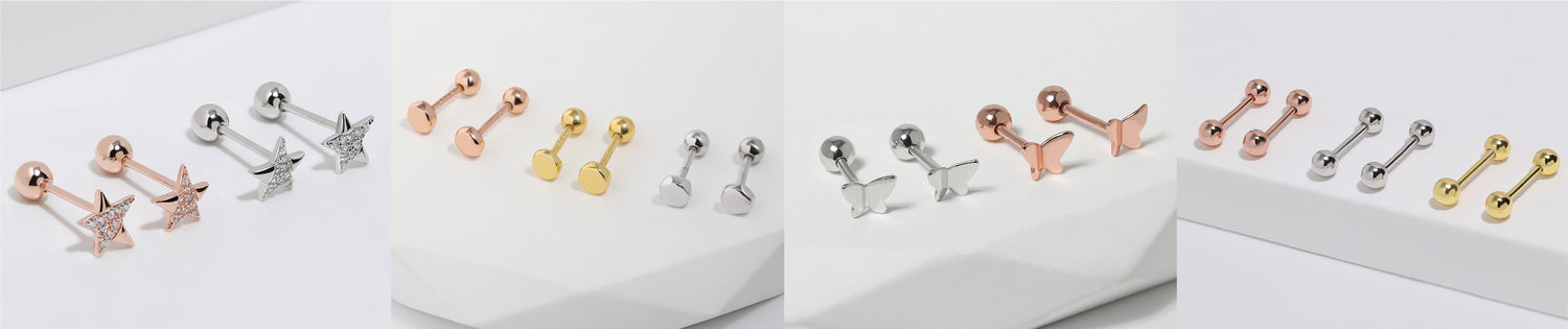Screw Back Earrings