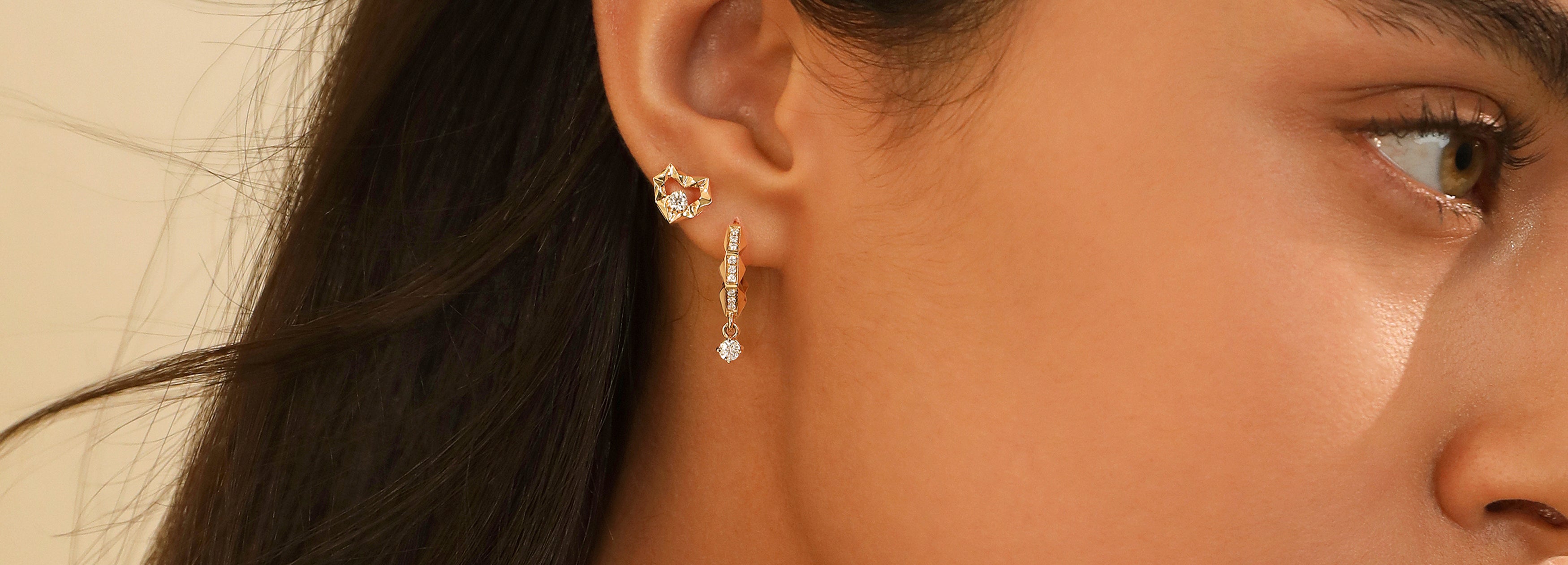 Gold Earrings