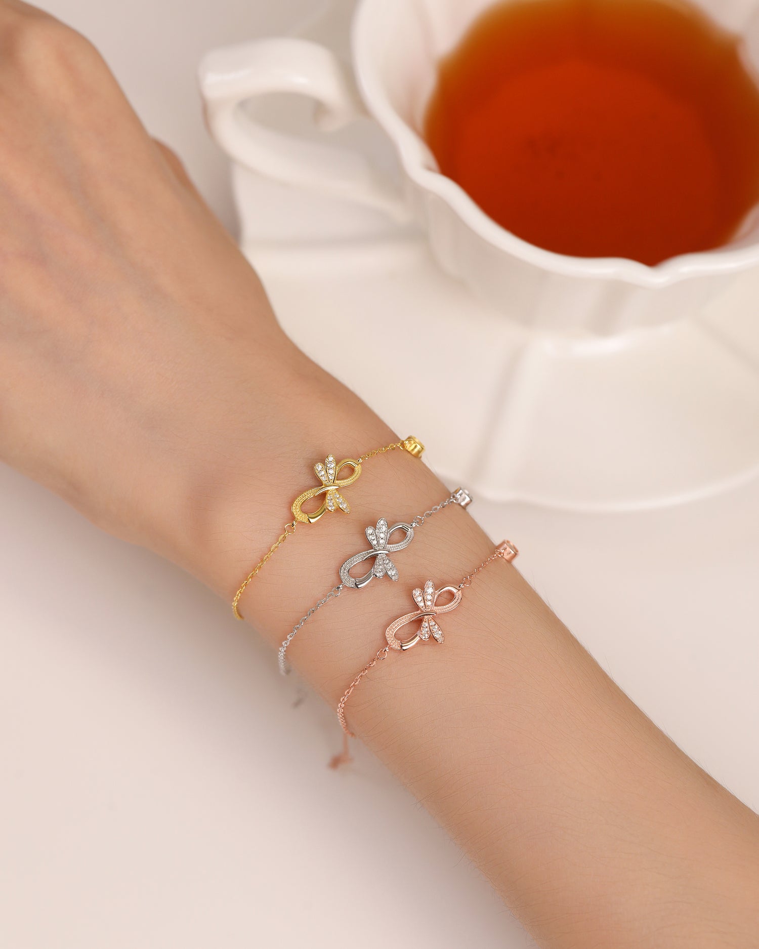 Dragonfly Infinity Bracelet