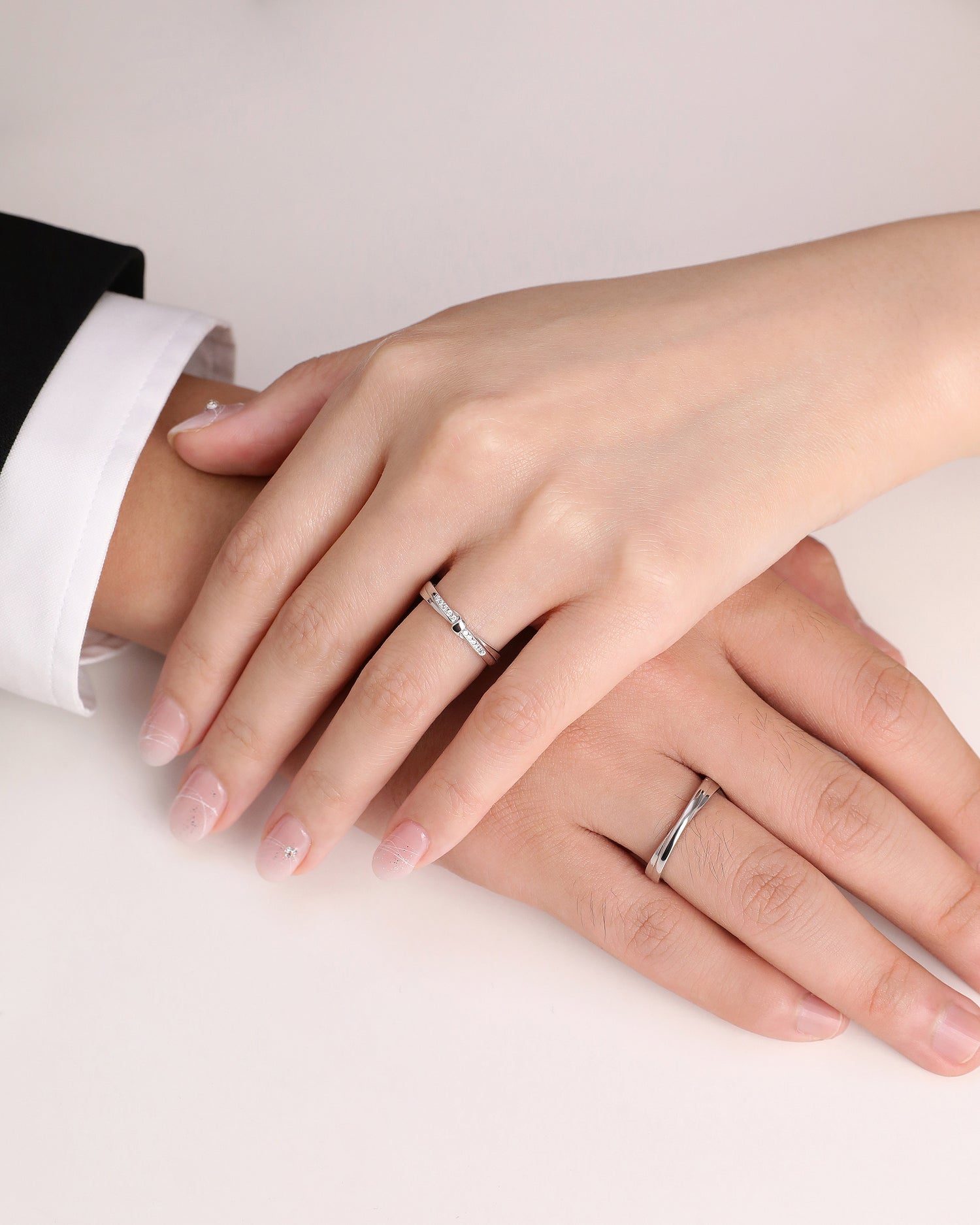 Eternal Knot Couples' Rings