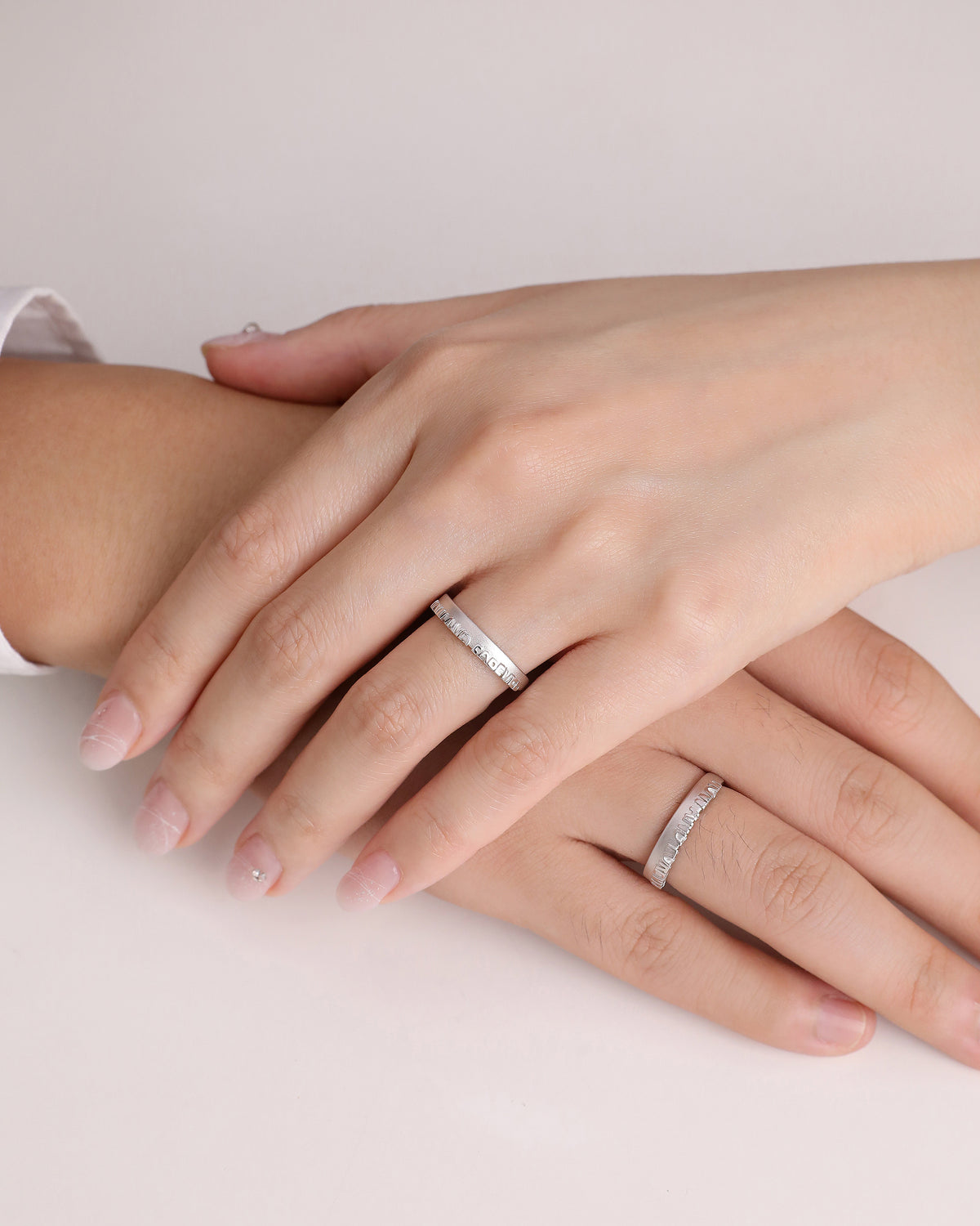 Now and Forever Couples' Rings