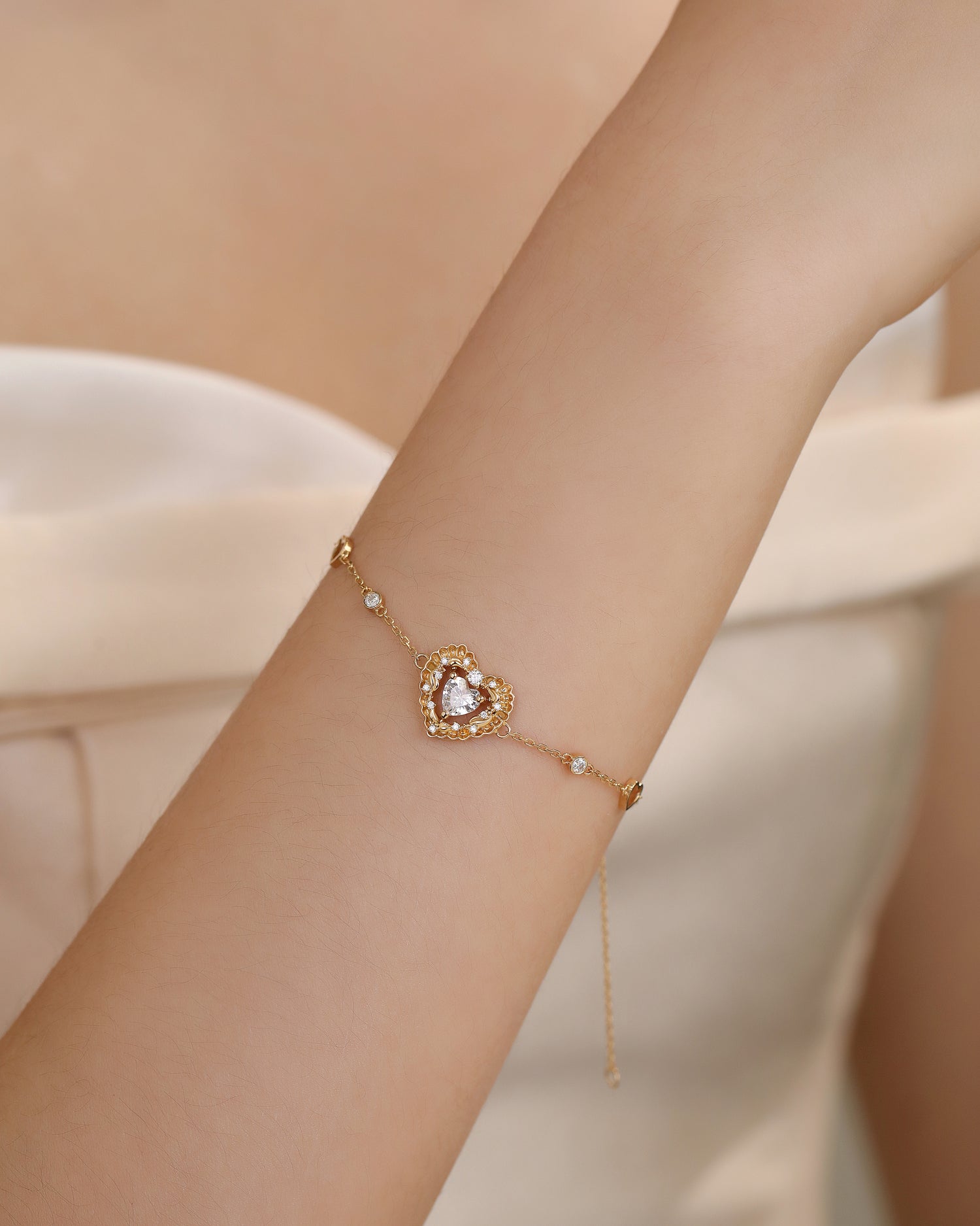 Heart in Bloom Bracelet