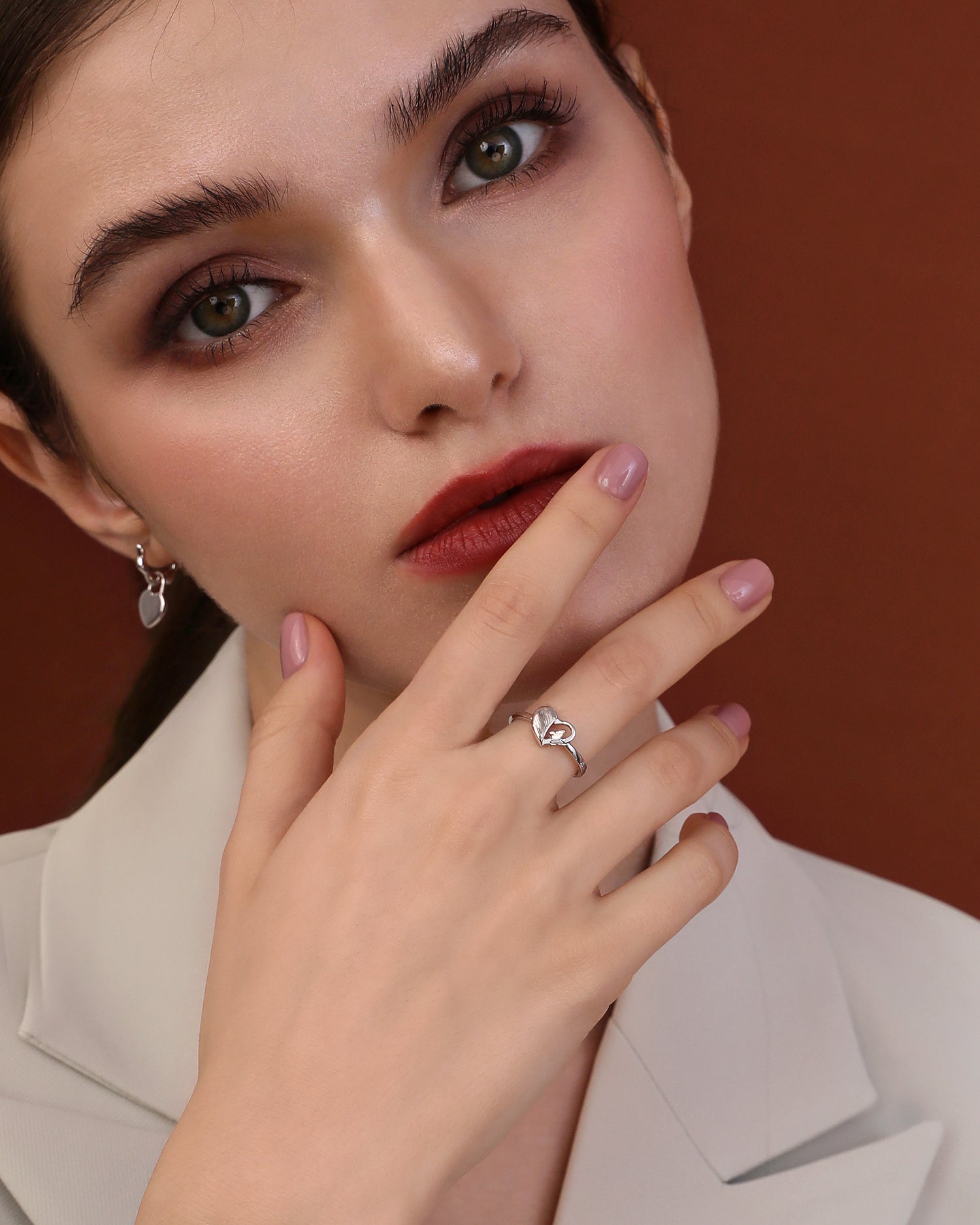Butterfly Heart Ring