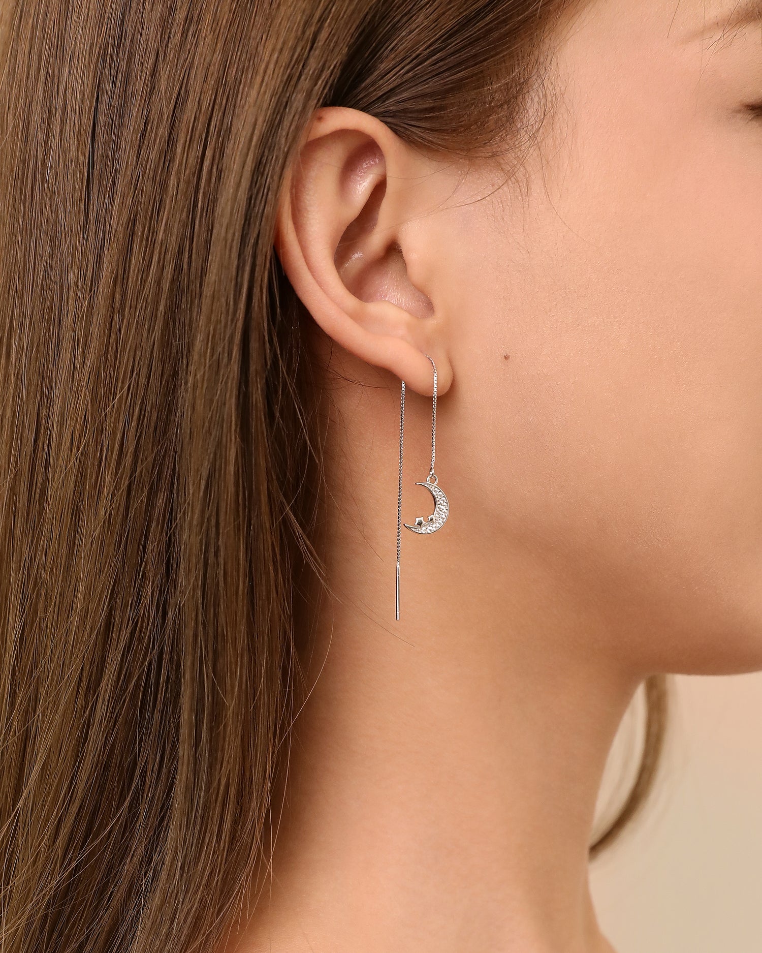 Moonlight Threader Earrings
