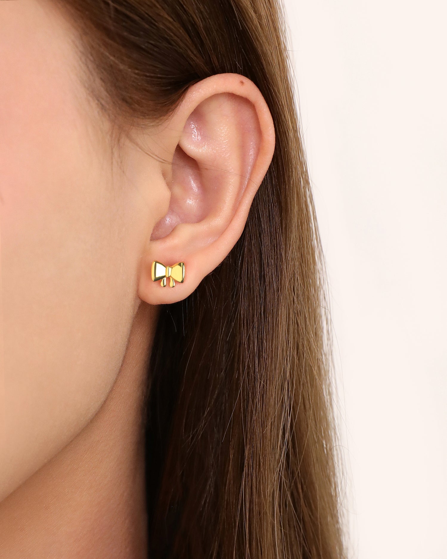 Petite Bow Screw Back Earrings