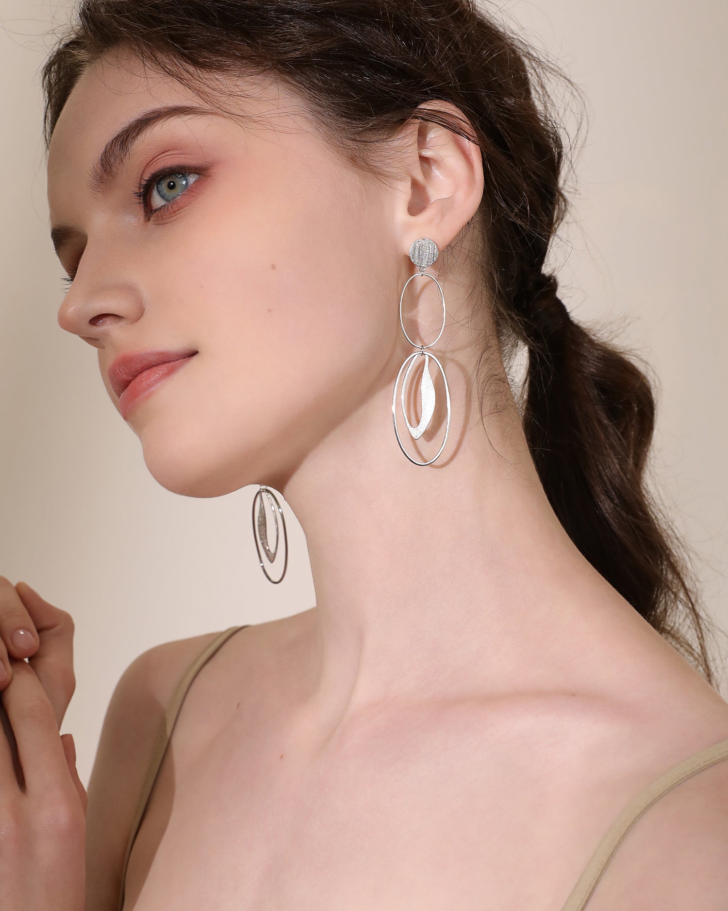 Graceful Swirl Earrings