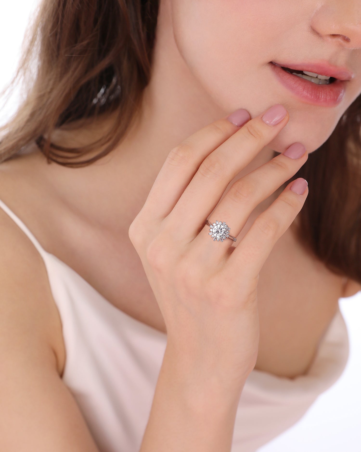 Radiant Sunburst Ring