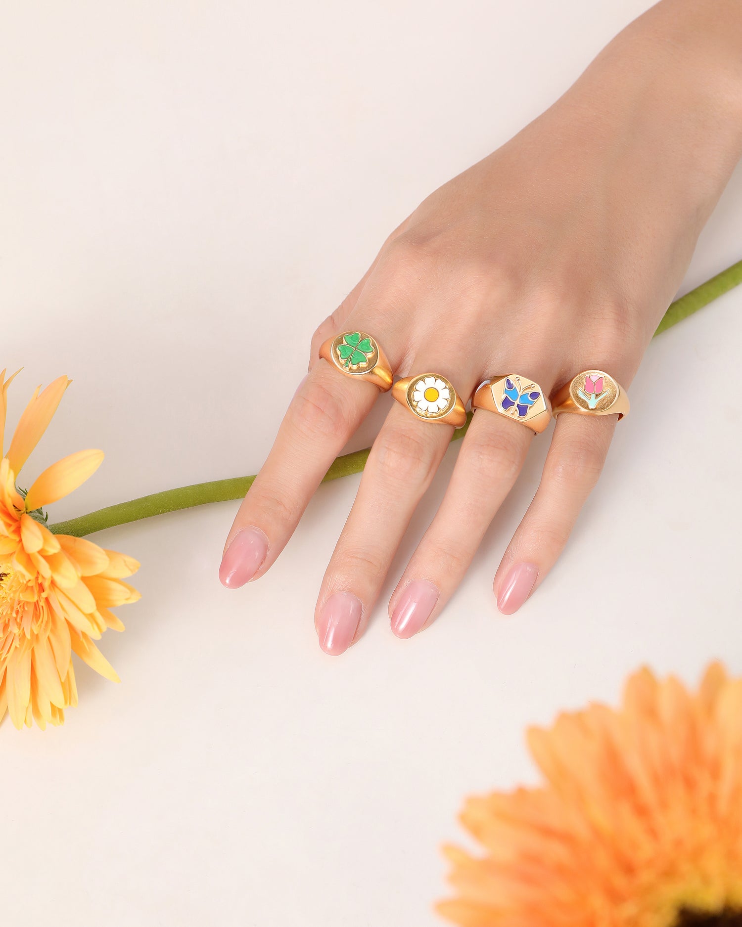 Enchanted Garden Rings