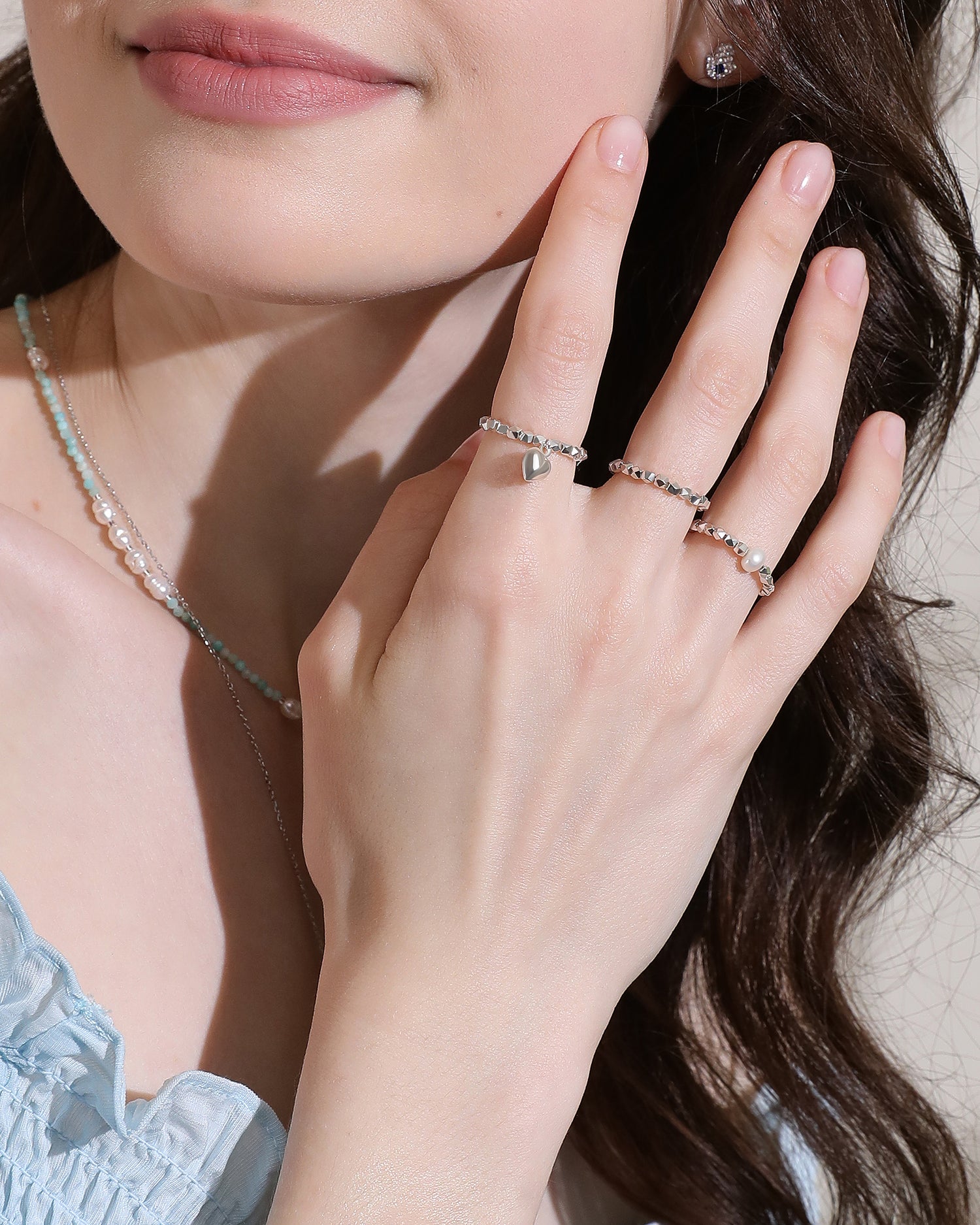 Beaded Stretch Ring