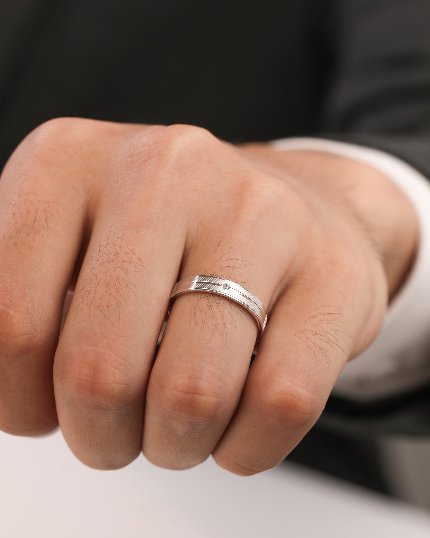Skyline Stripe Ring