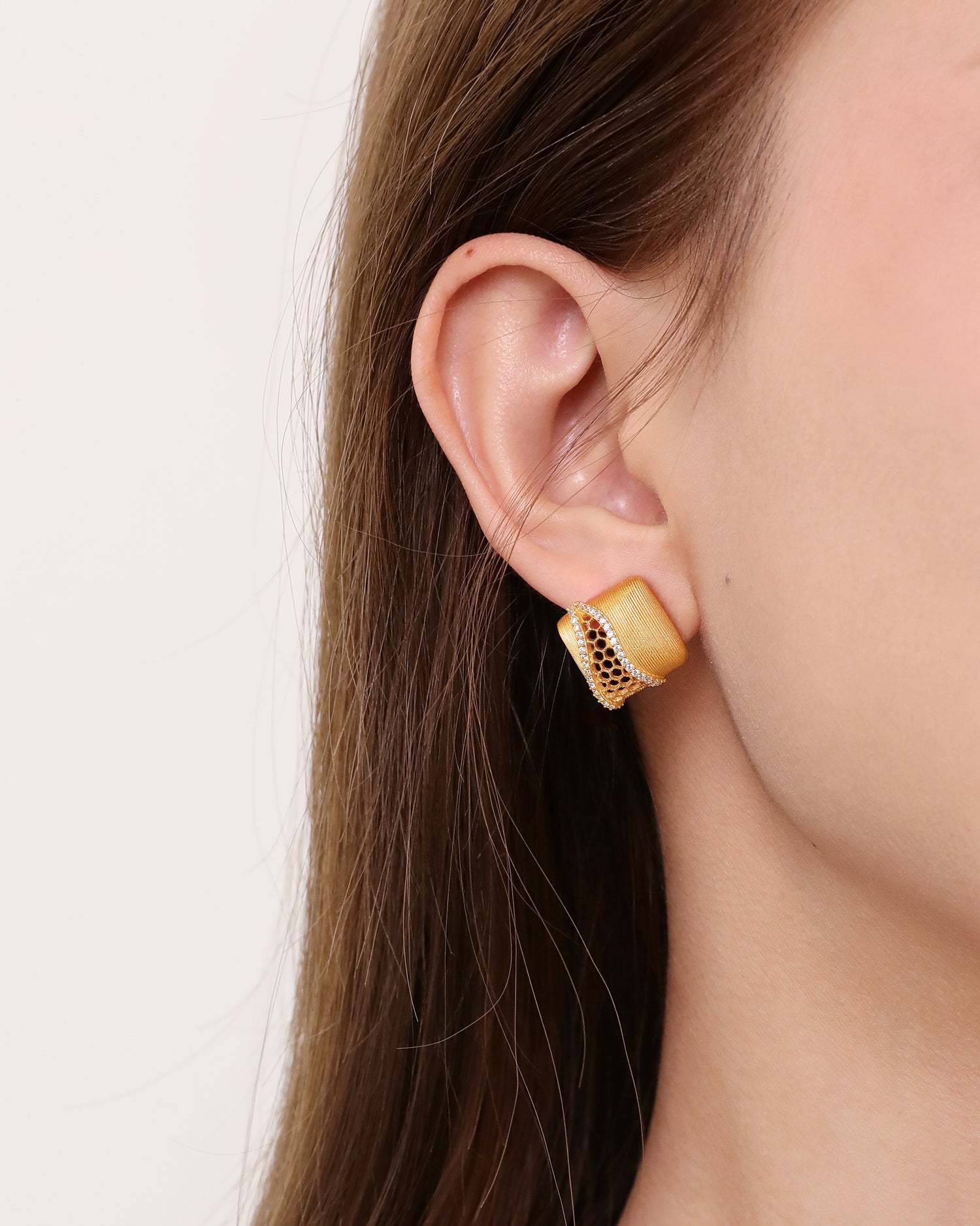 Honeycomb Radiance Earrings