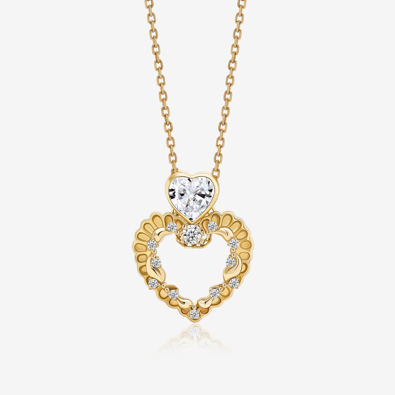 Heart in Bloom Necklace