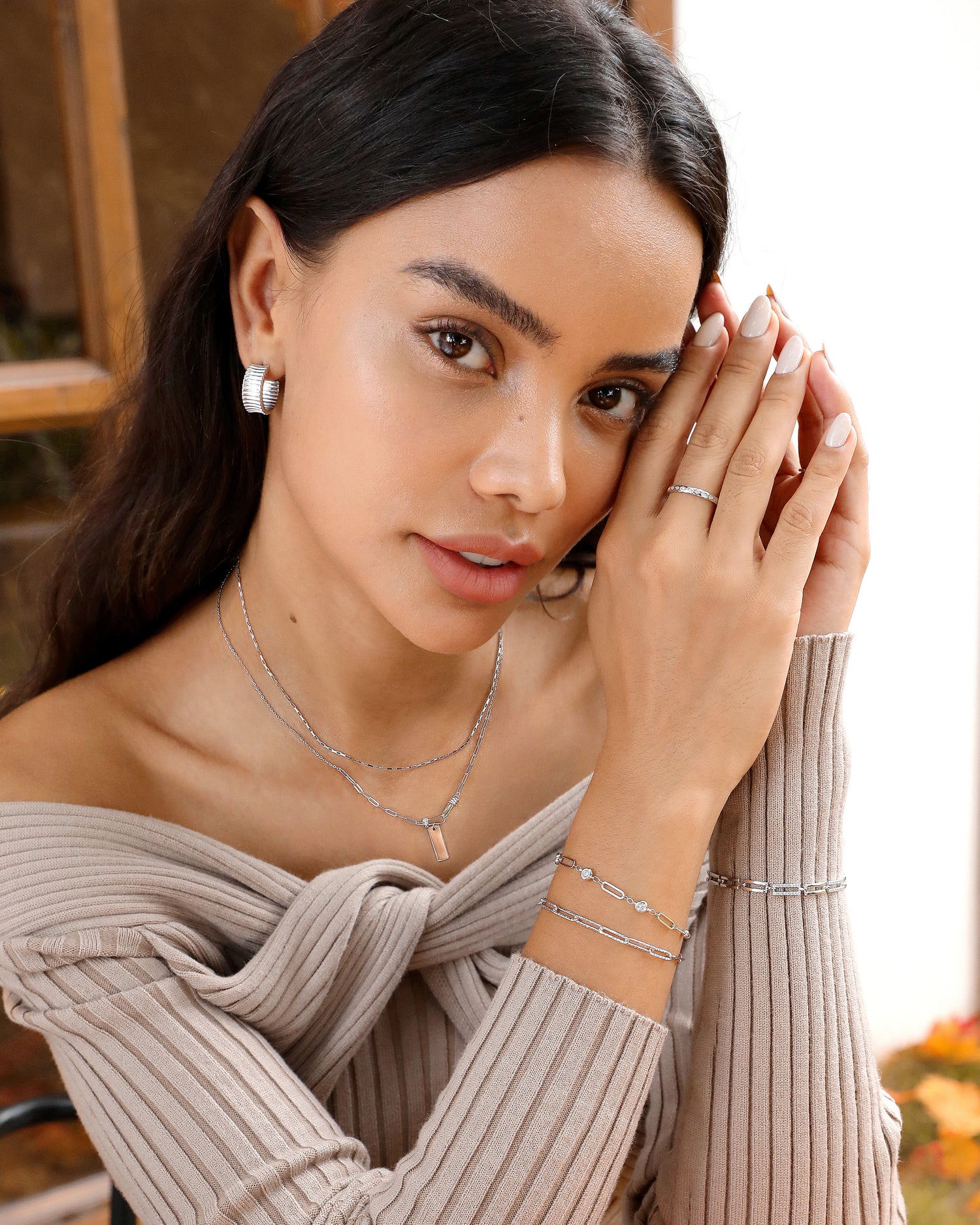 Classic Bold Hoop Earrings