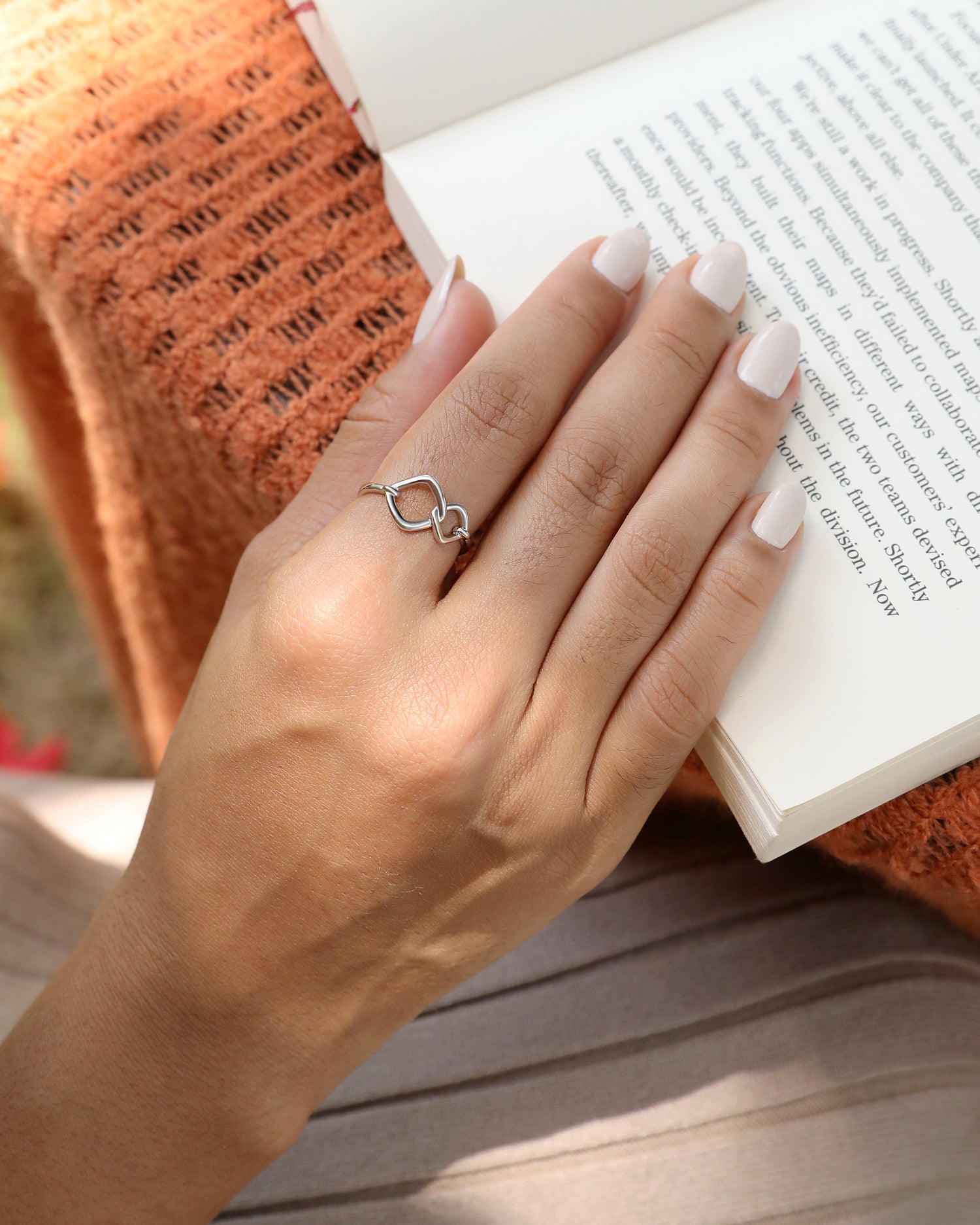 Modernist Twist Ring