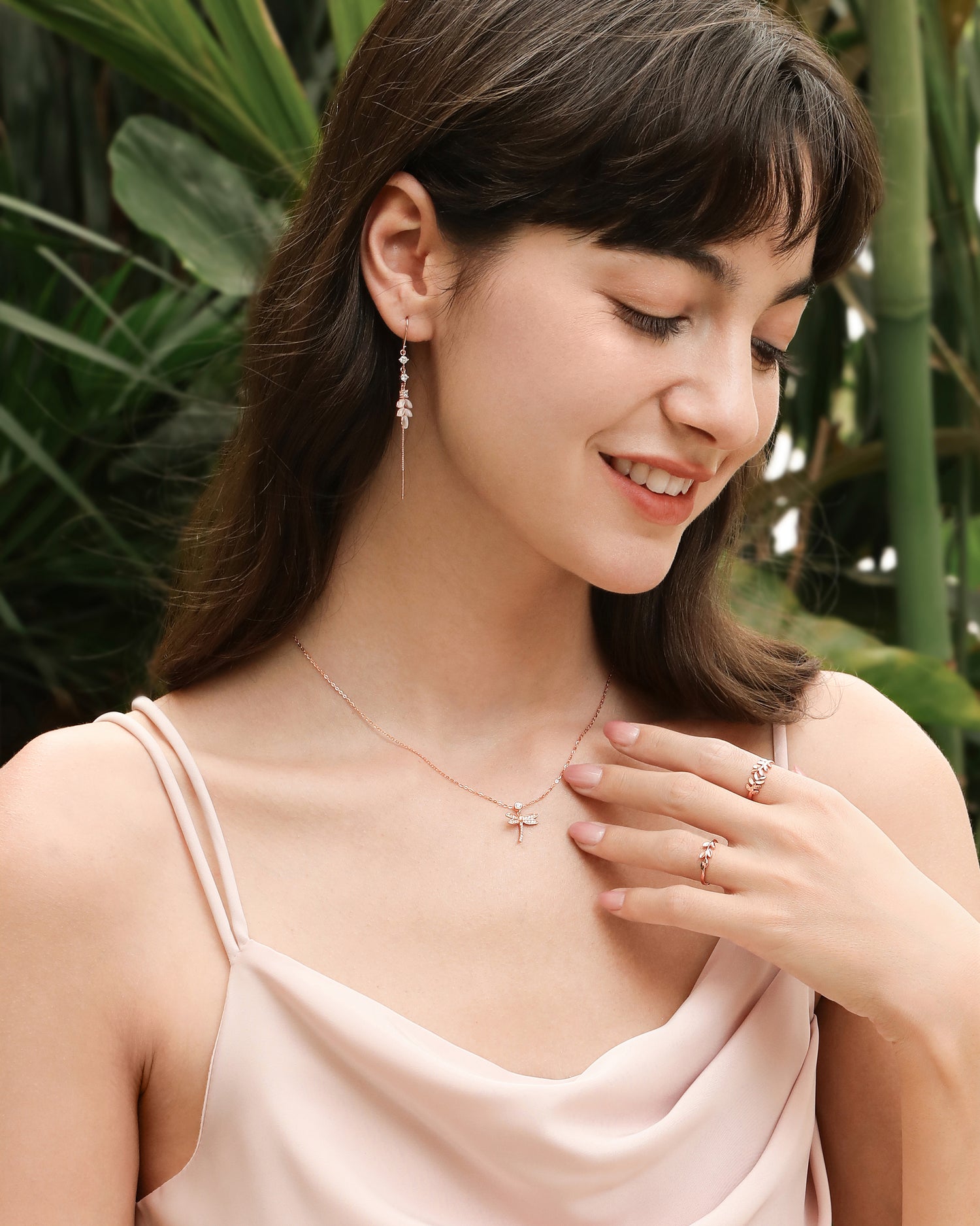 Serene Leaf Ring