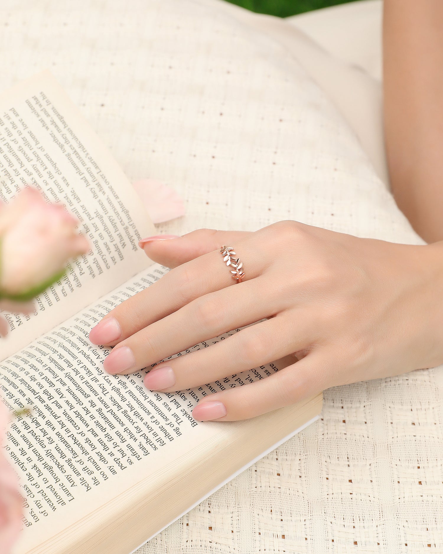 Forest Leaf Ring