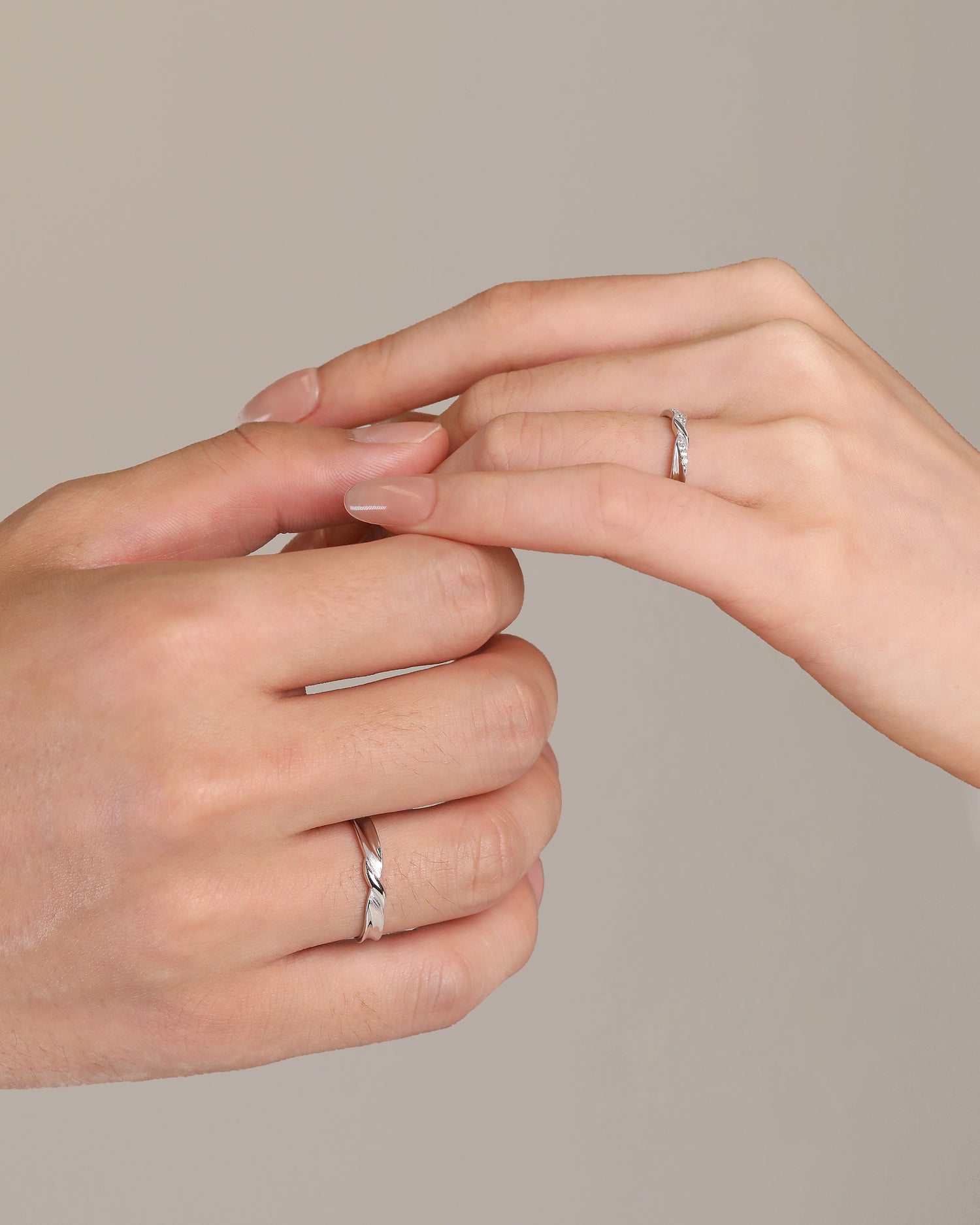 Eternal Embrace Couples' Rings