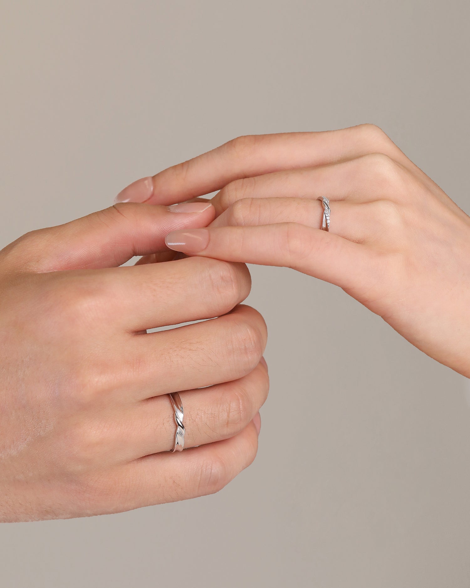Eternal Embrace Couples' Rings