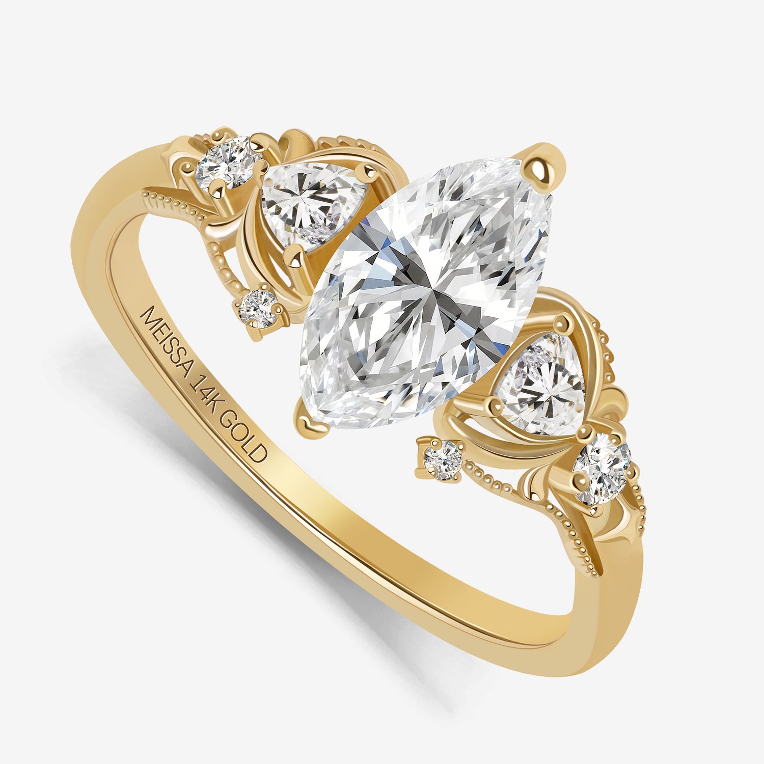 Starbound Marquise Ring