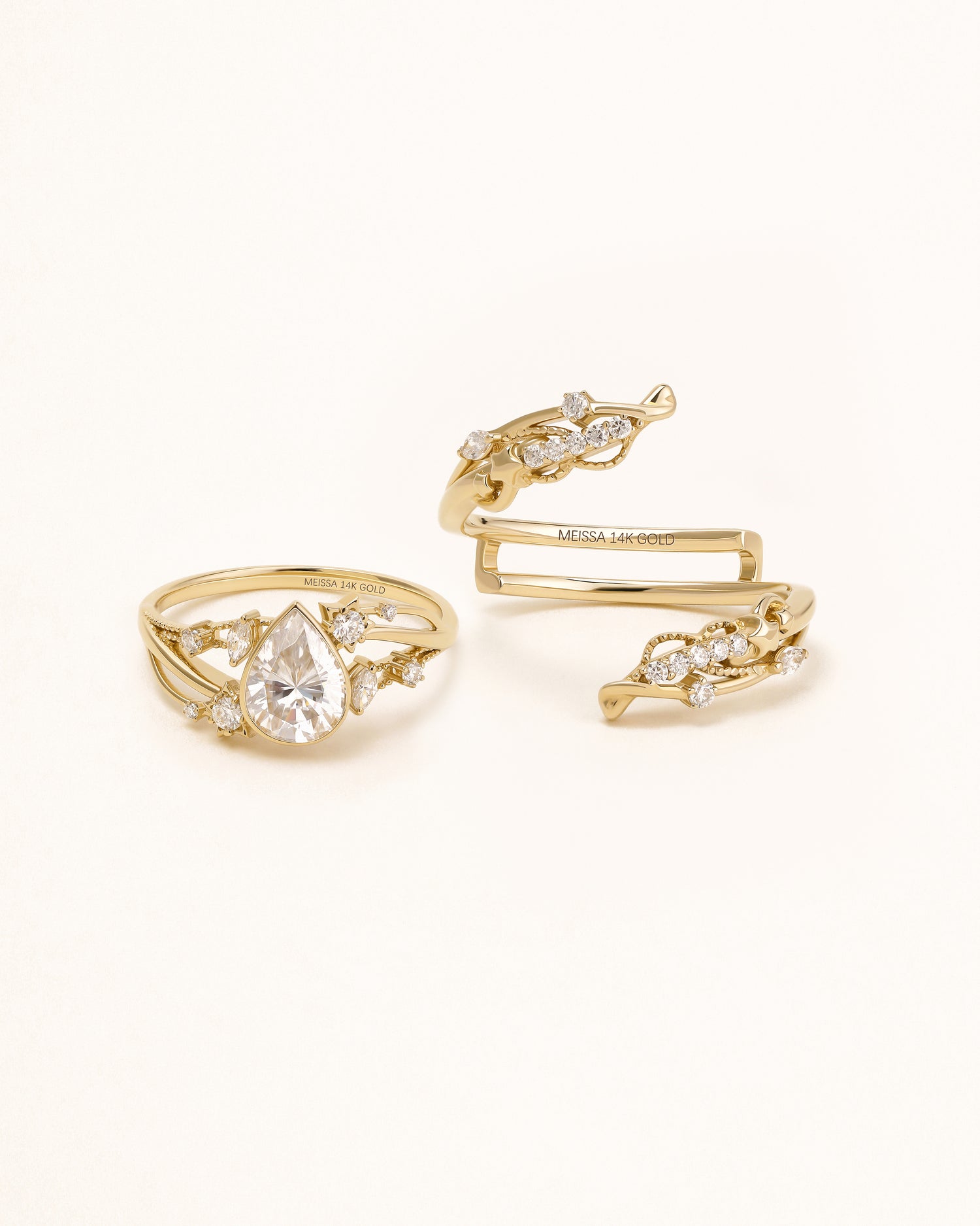 Celestial Vine Wrap Ring