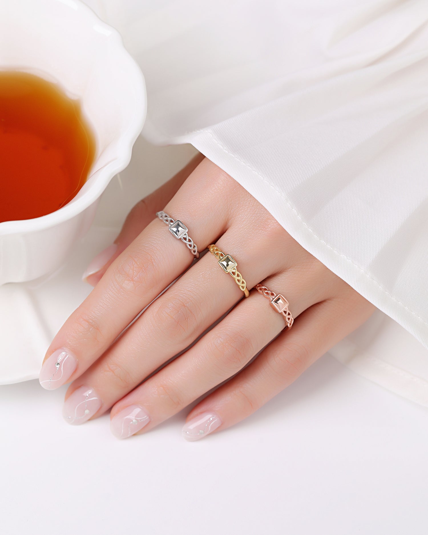 Braided Square Ring