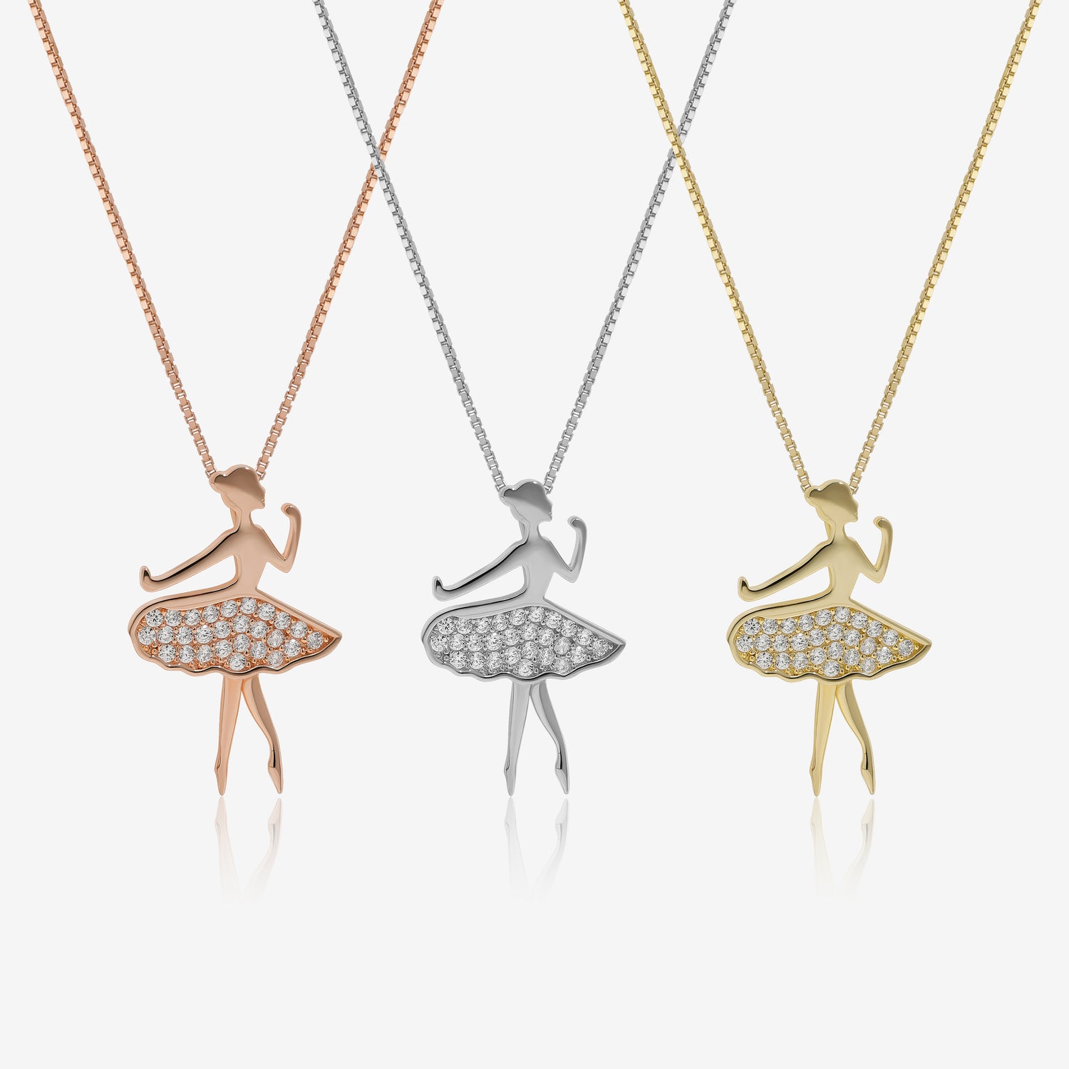 Graceful Ballerina Necklace