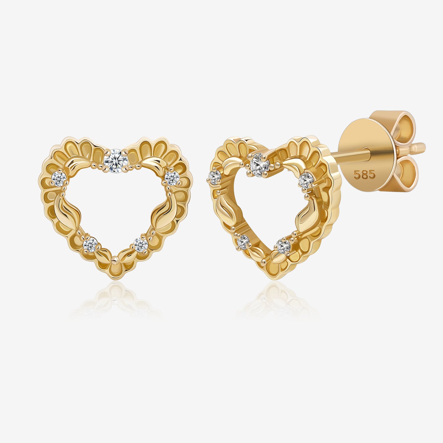 Heart in Bloom Earrings
