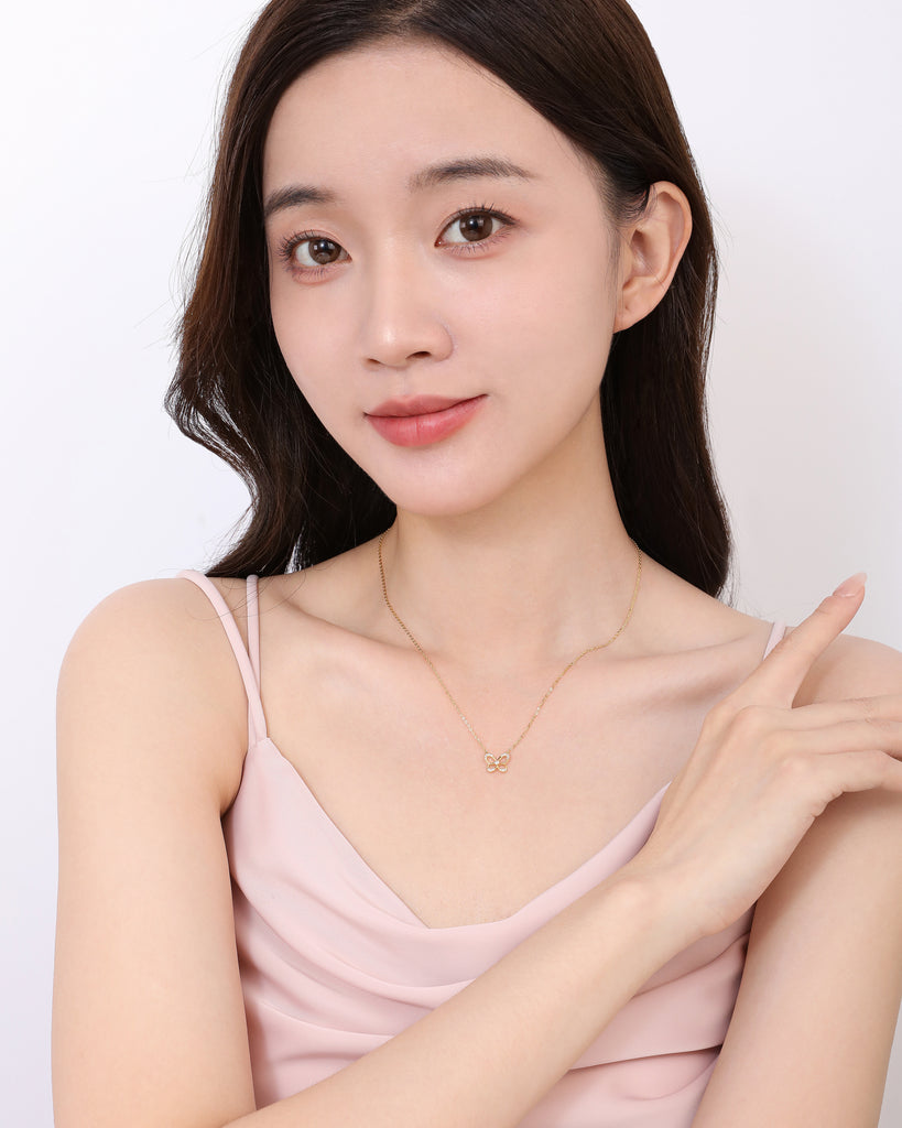 Garden Breeze Butterfly Necklace MEISSA