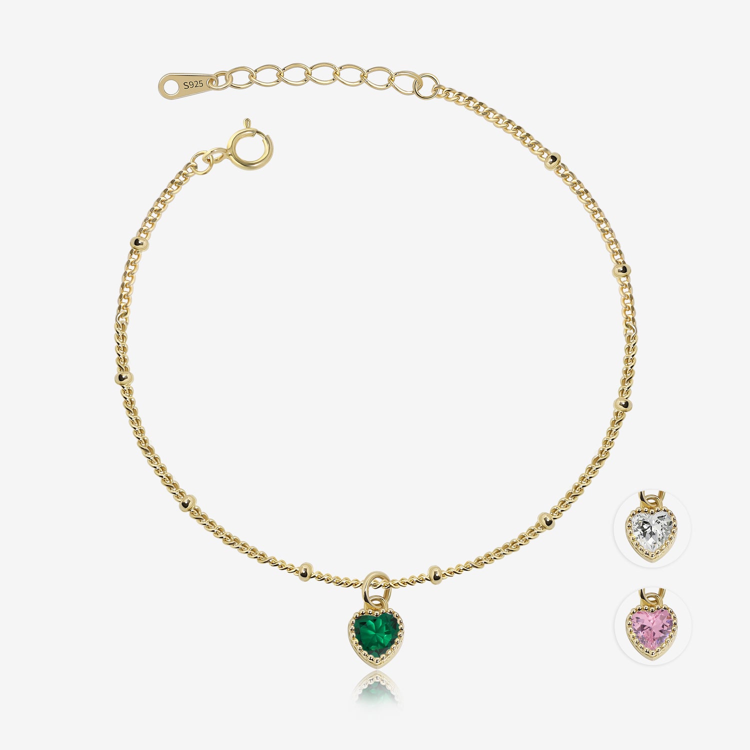 Luminous Heart Bracelet