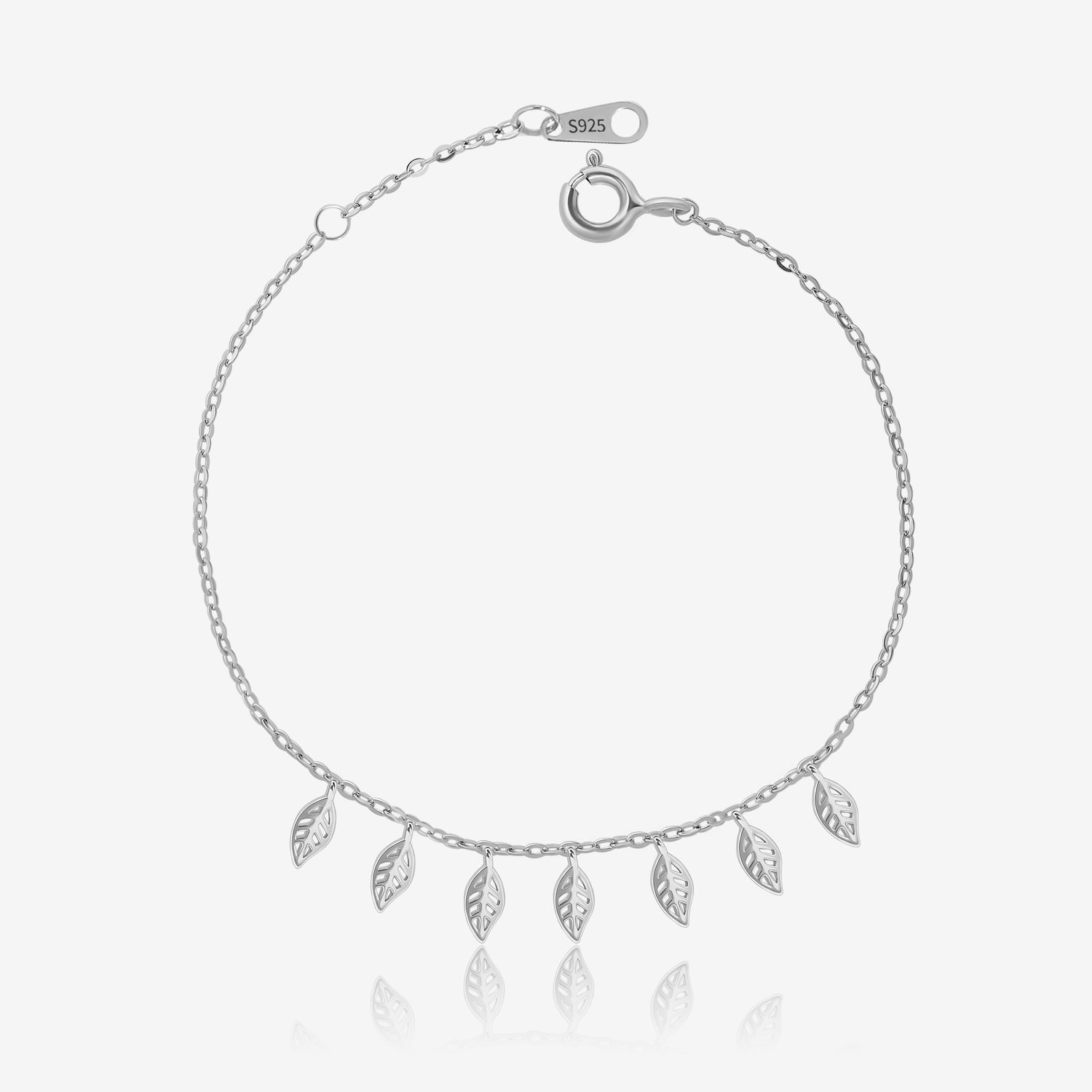 Tiny Leaf Bracelet