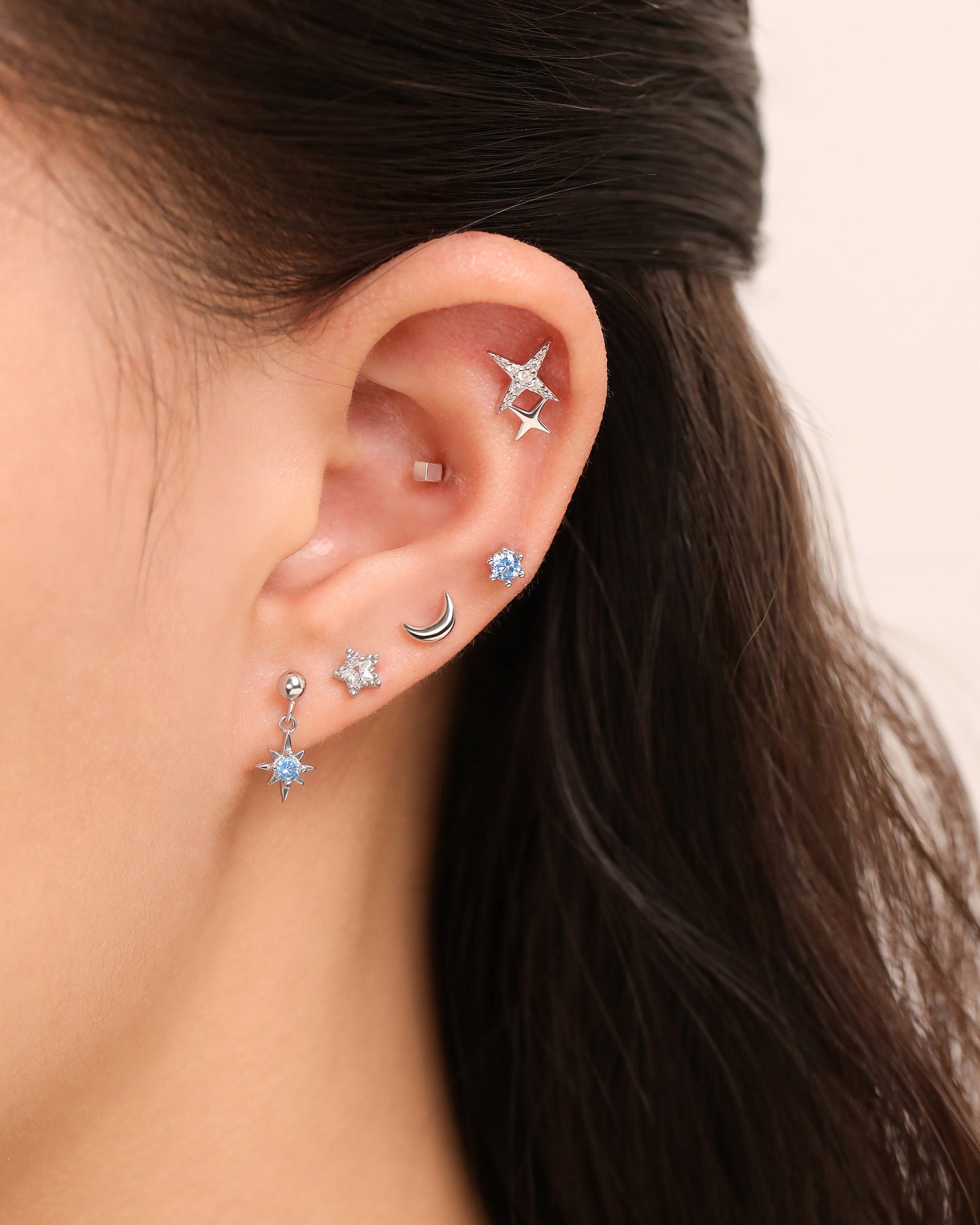 Azure Celeste Earrings Set
