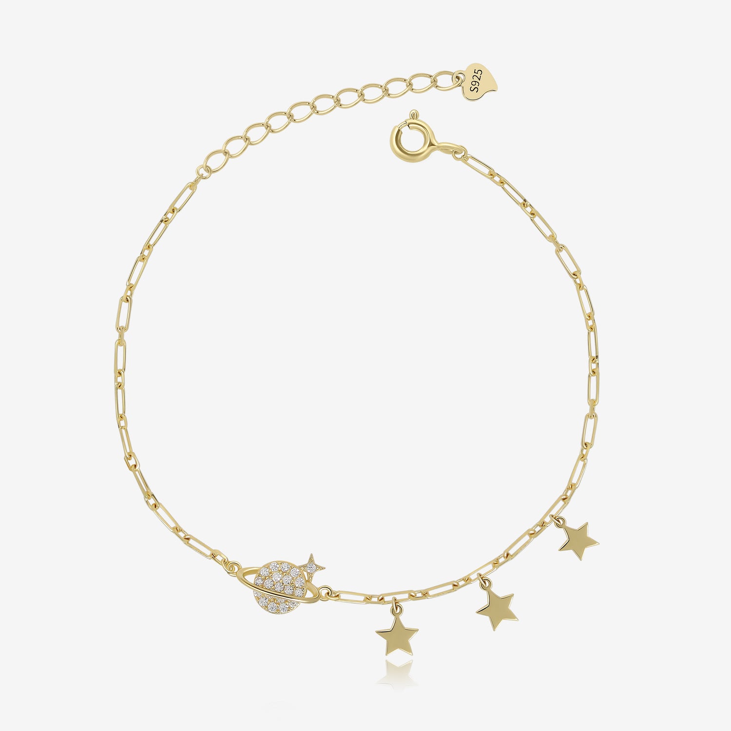Saturn Star Bracelet