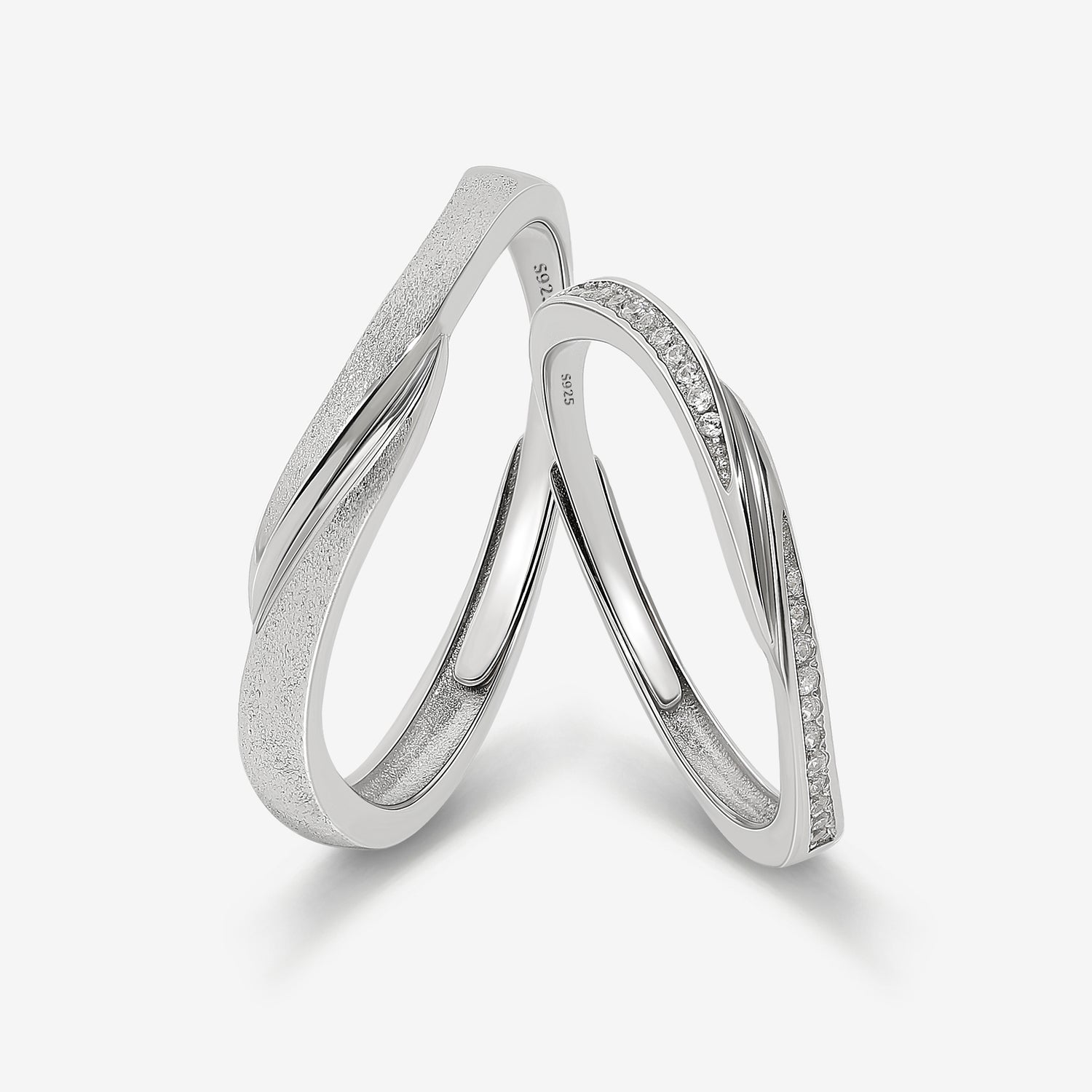 Harmonic Bliss Couples' Rings