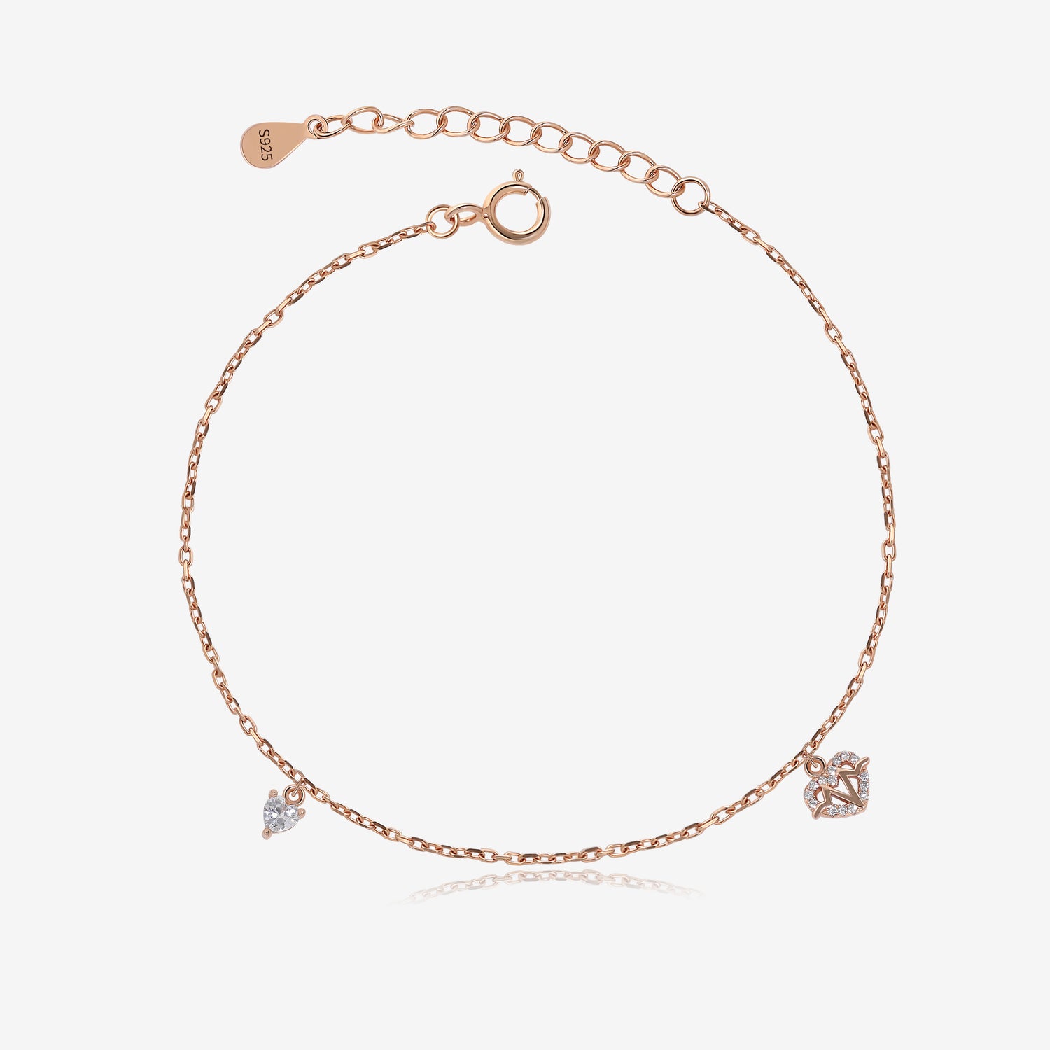 Tiny Heartbeat Anklet
