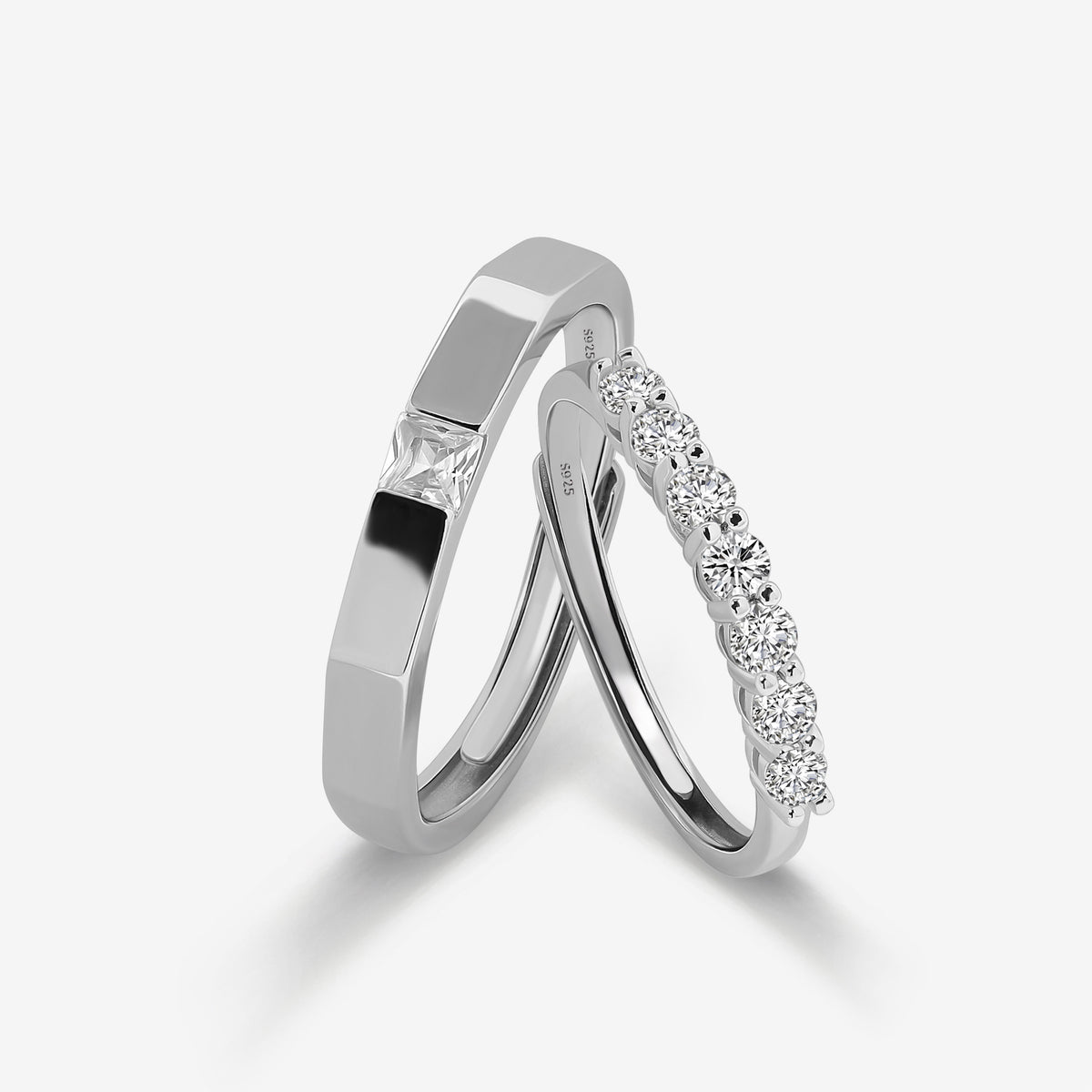 Enduring Love Couples' Rings