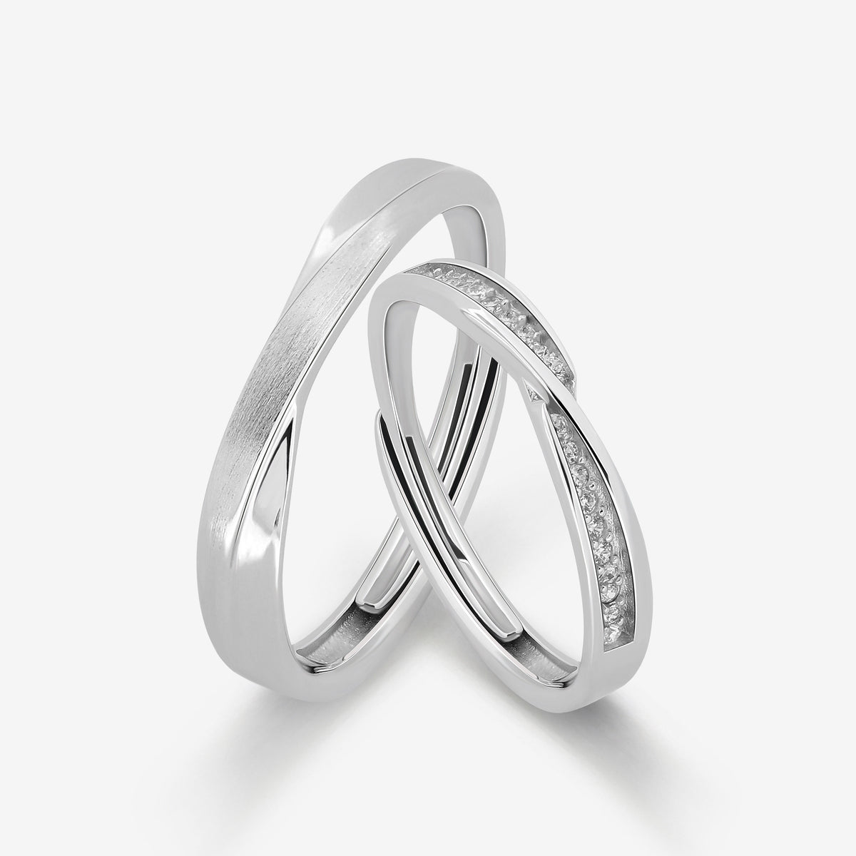 Together Always Couples' Rings
