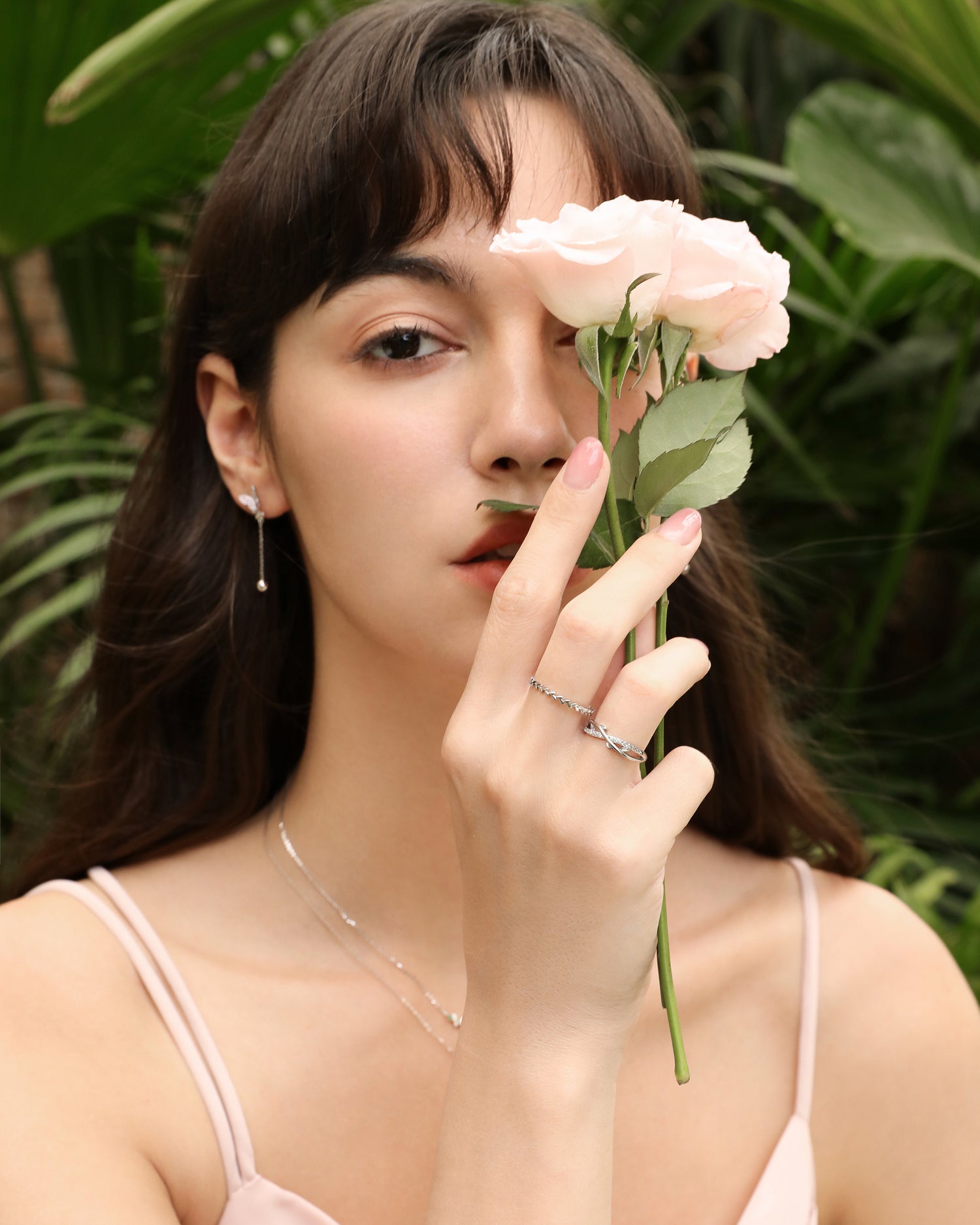 Garden Vine Leaf Ring