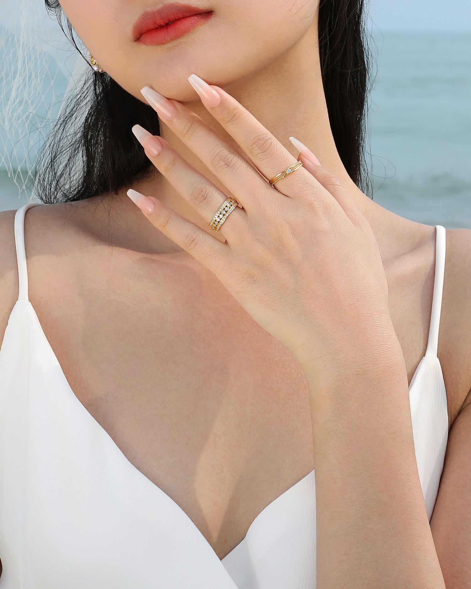 Minimalist Gem Ring