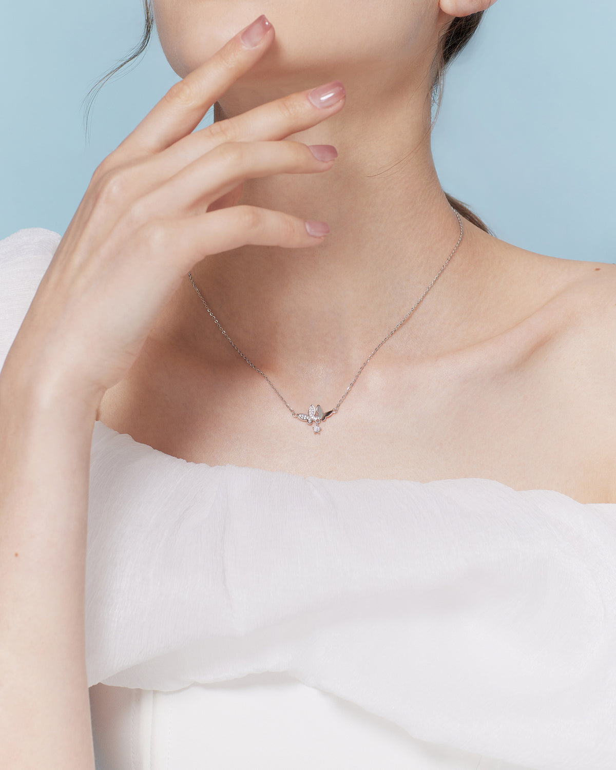 Spring Butterfly Necklace