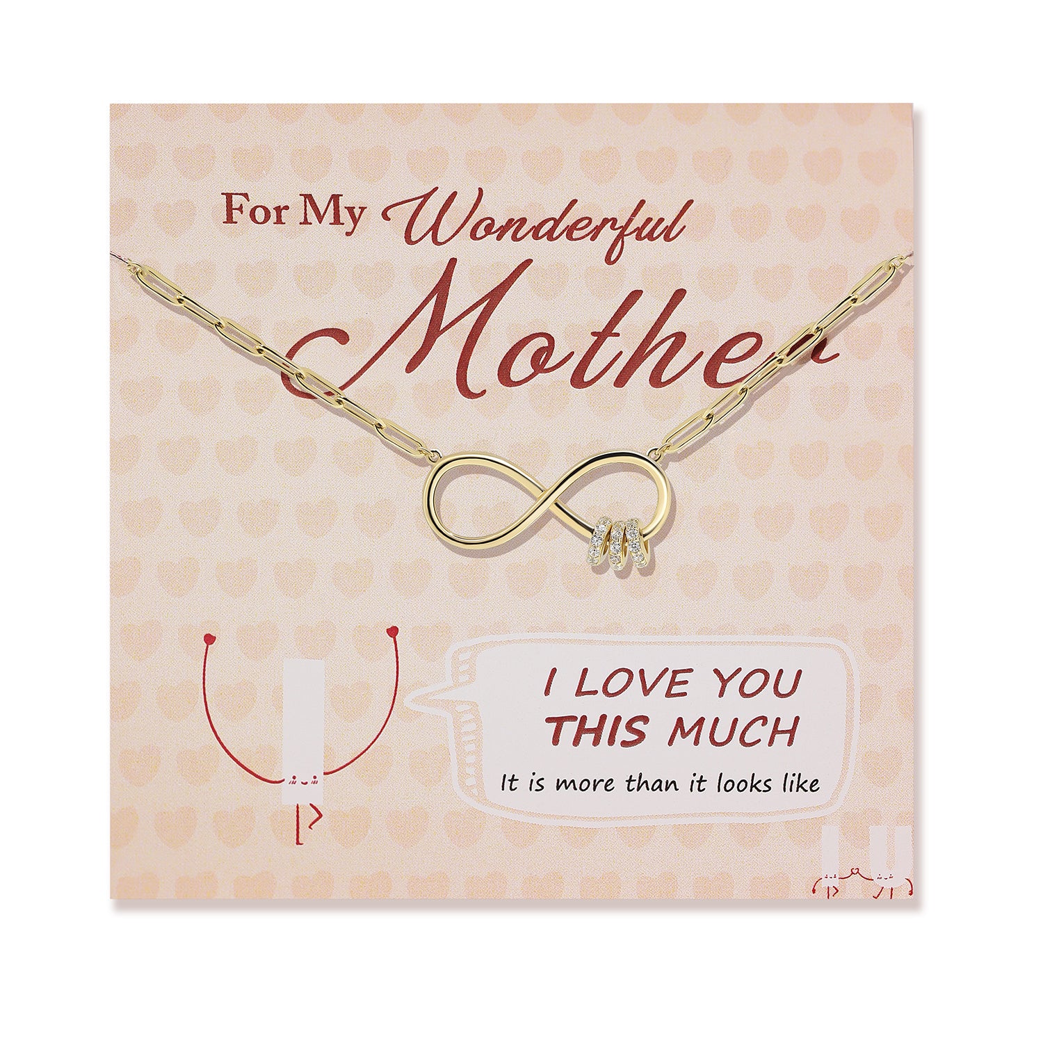 Wonderful Mother Infinity Necklace