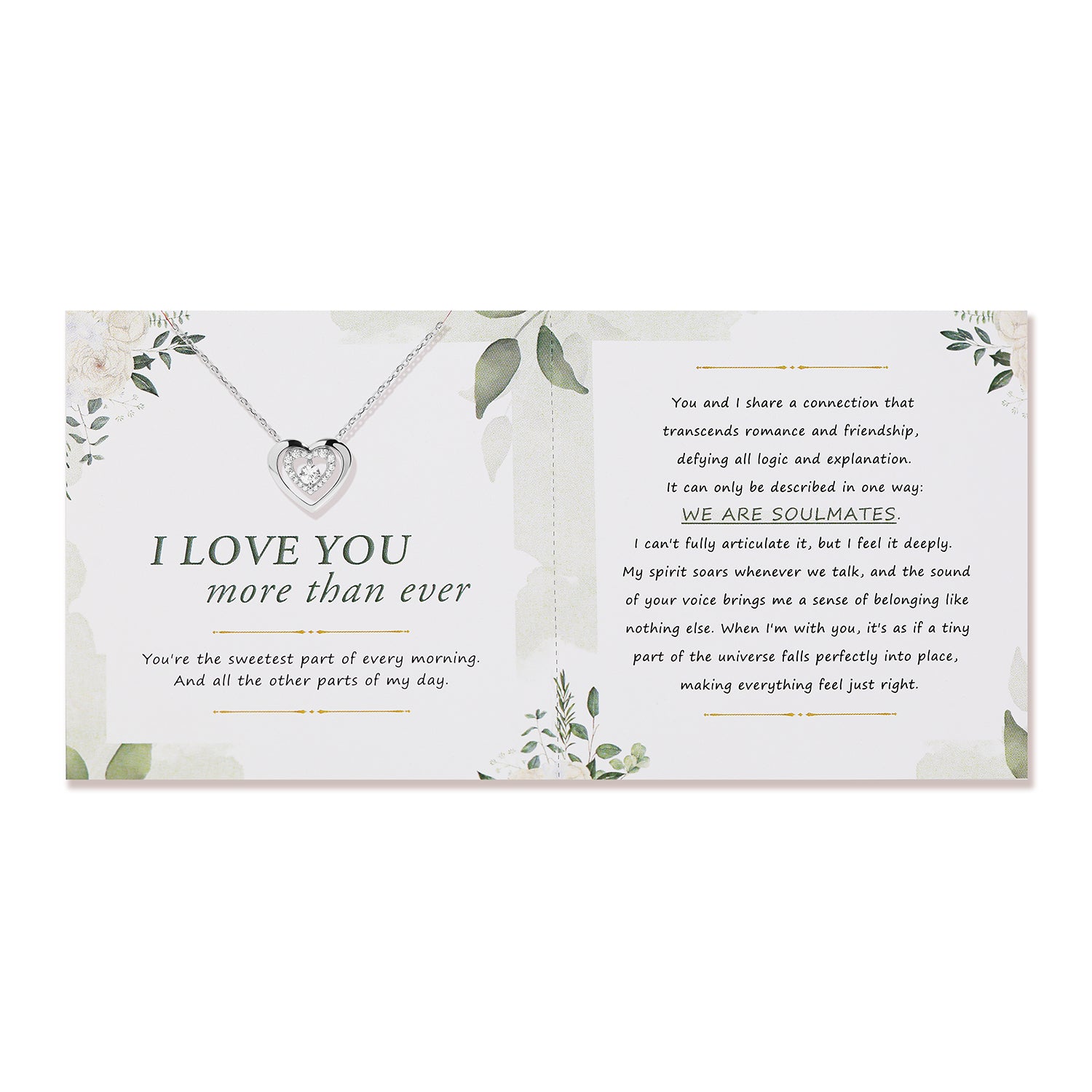 I Love You More Than Ever Necklace