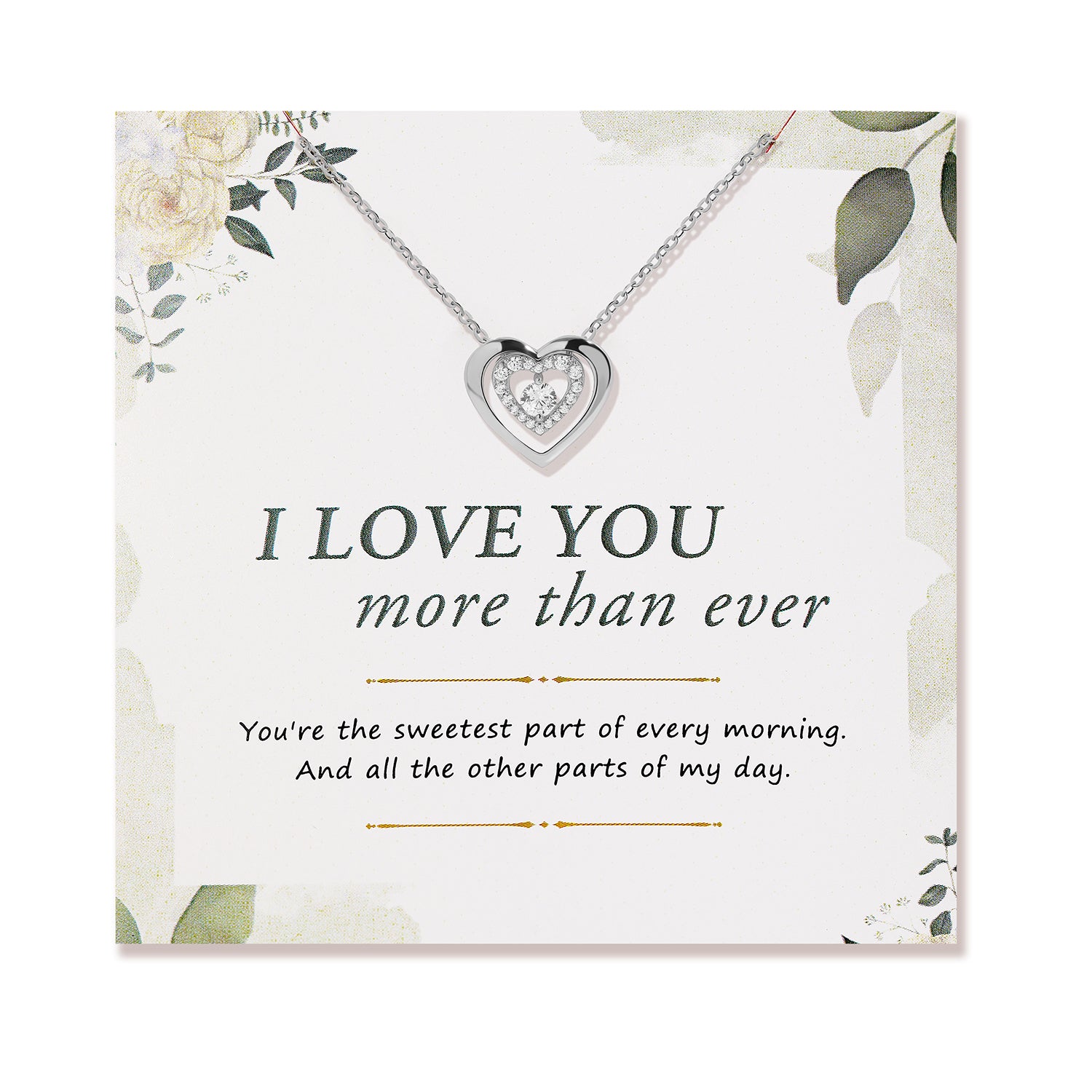I Love You More Than Ever Necklace