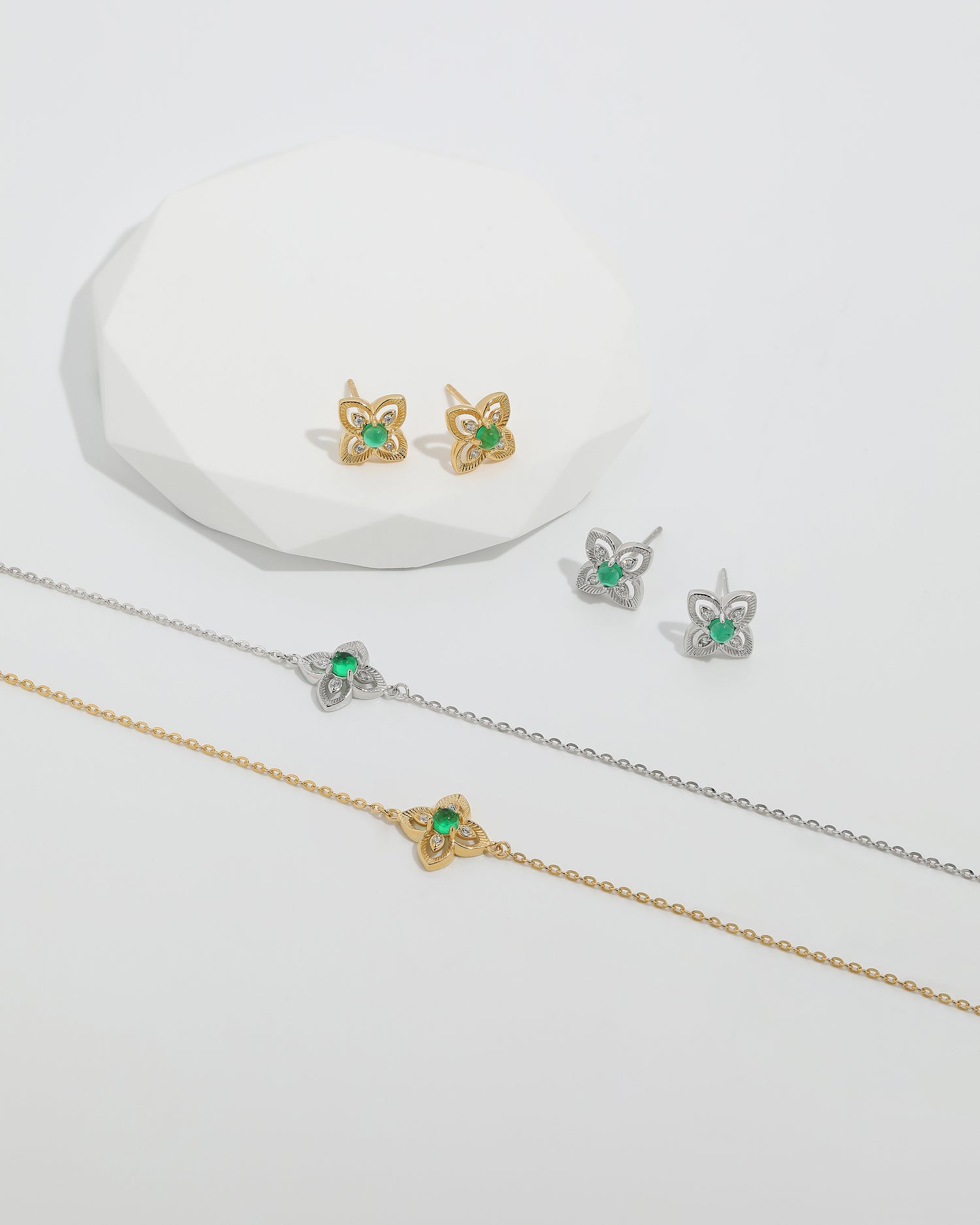 Evergreen Bloom Earrings