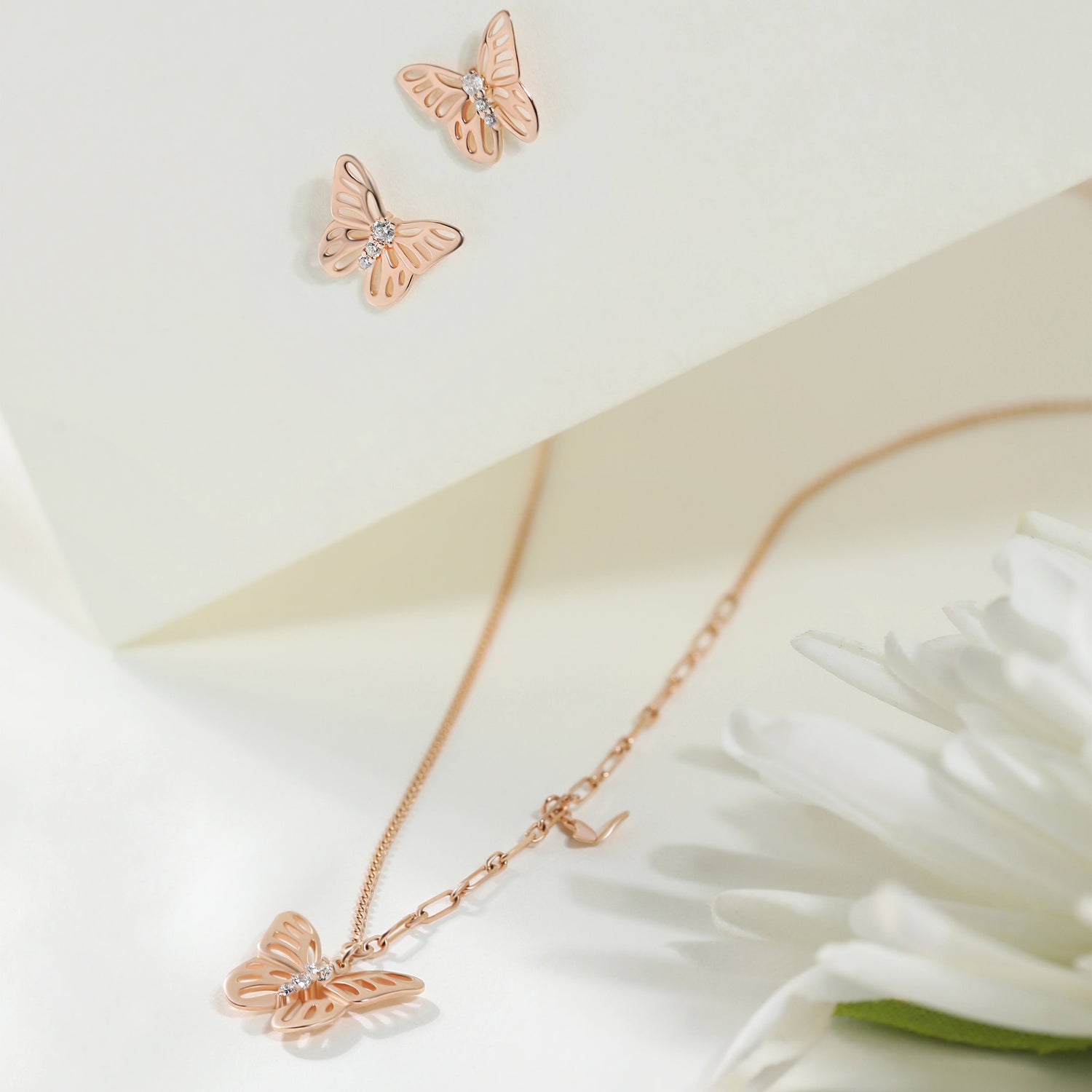Dreamy Spring Butterfly Jewelry Set
