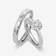 Forever Radiant Love Couples' Rings