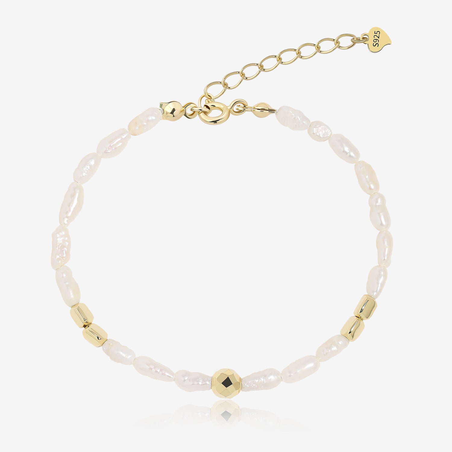 Freeform Freshwater Pearls Bracelet